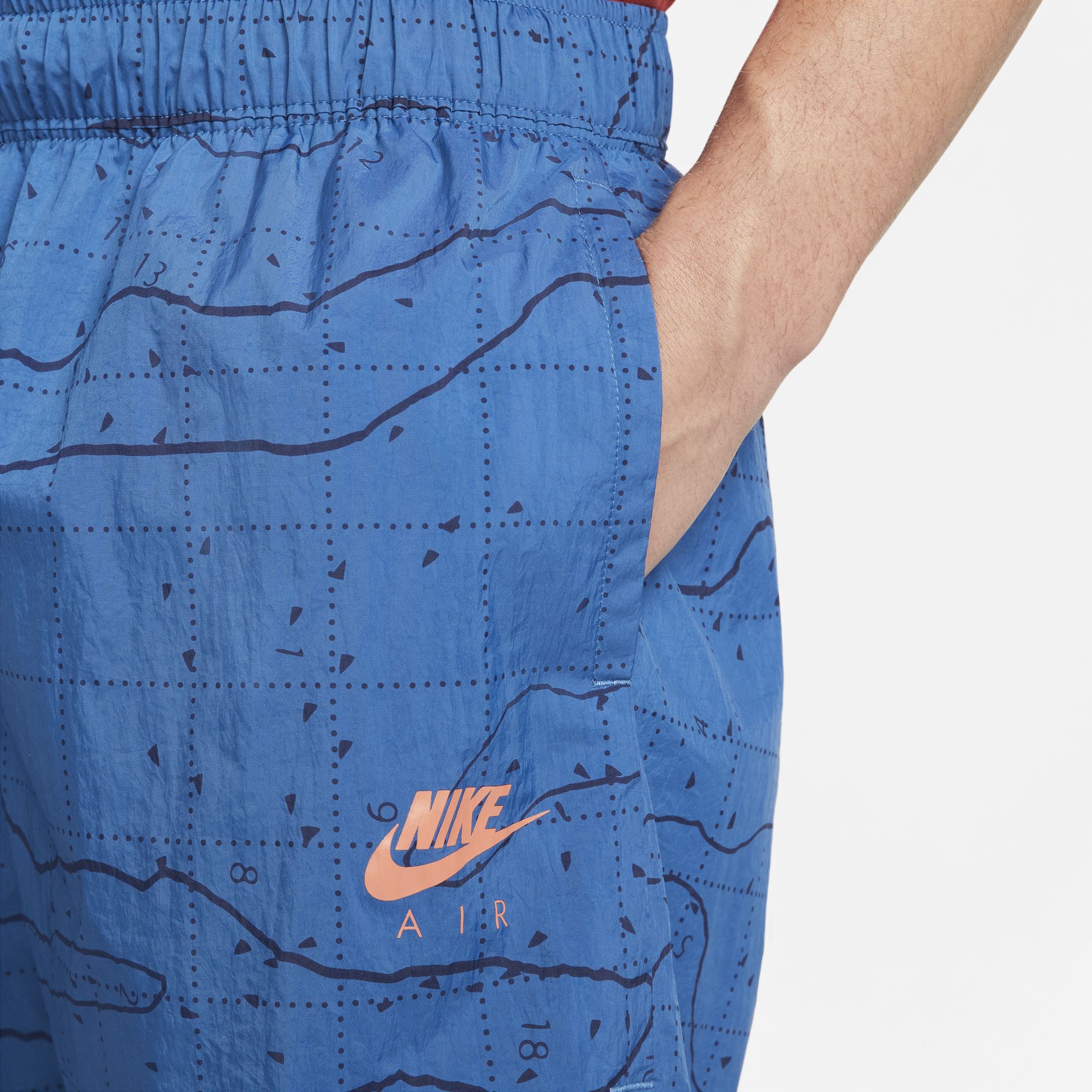 Nike Air Erkek Mavi Şort