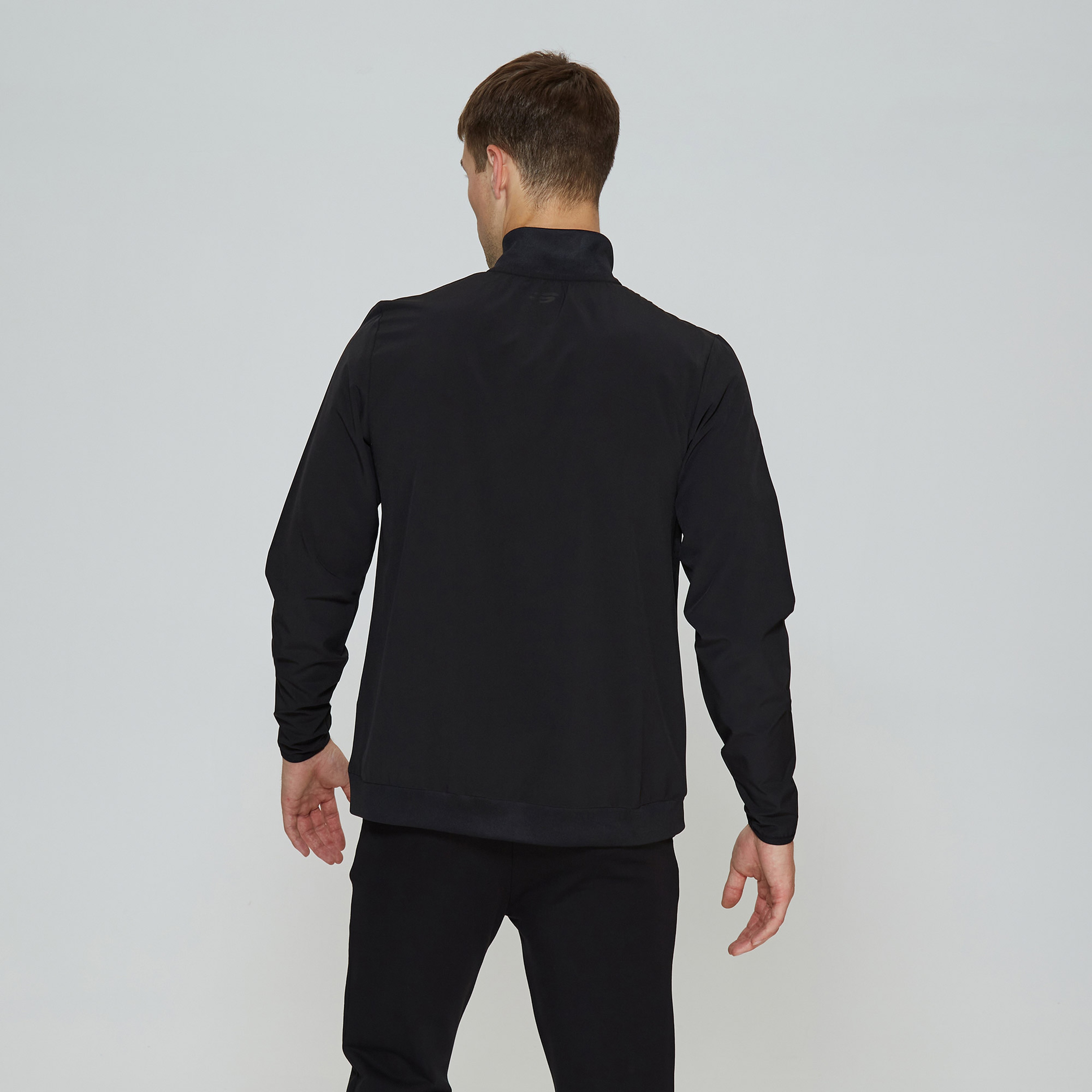 Skechers Micro Collection Full Zip Erkek Siyah Ceket