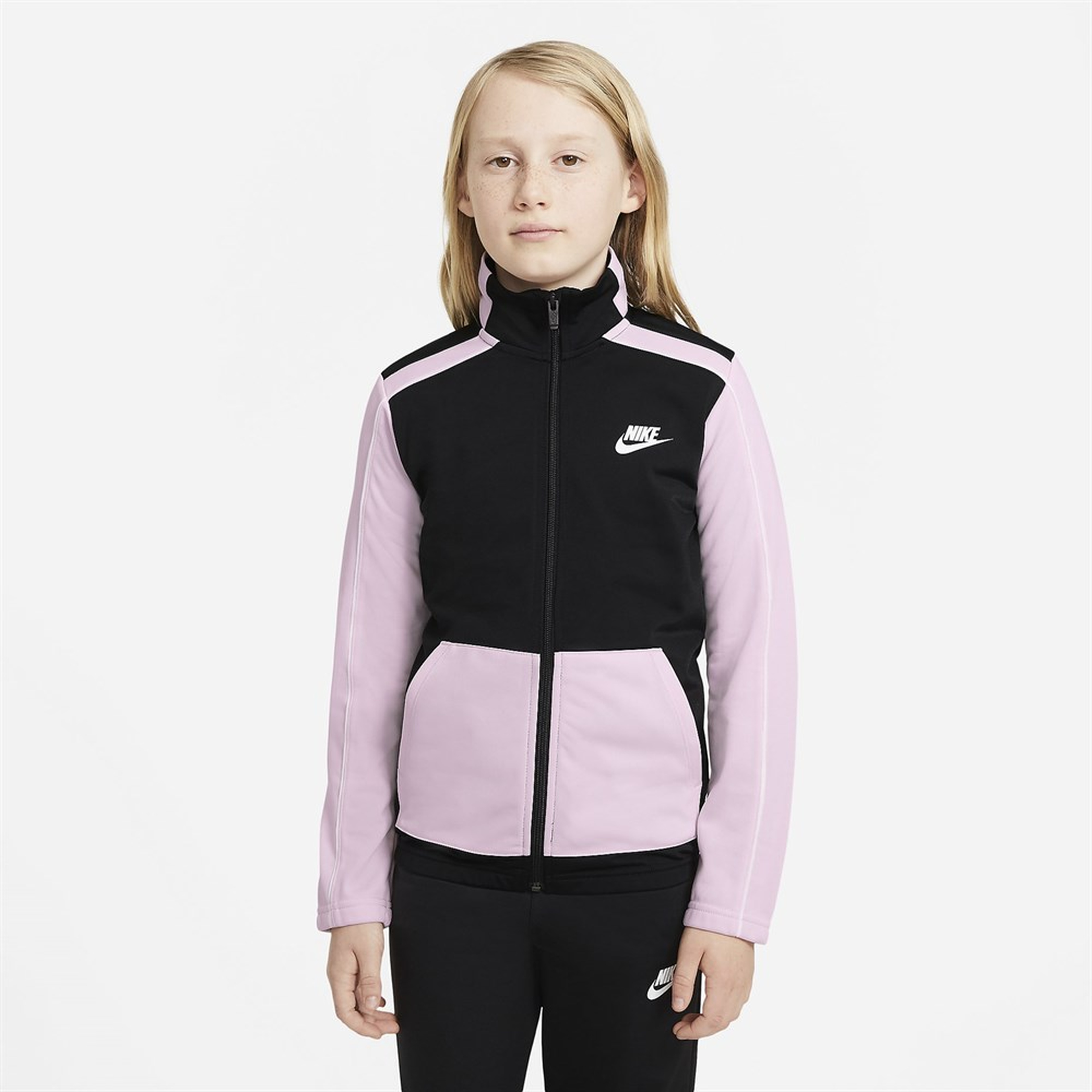 Nike Futura Poly Cuff Çocuk Siyah Eşofman Altı Takımı