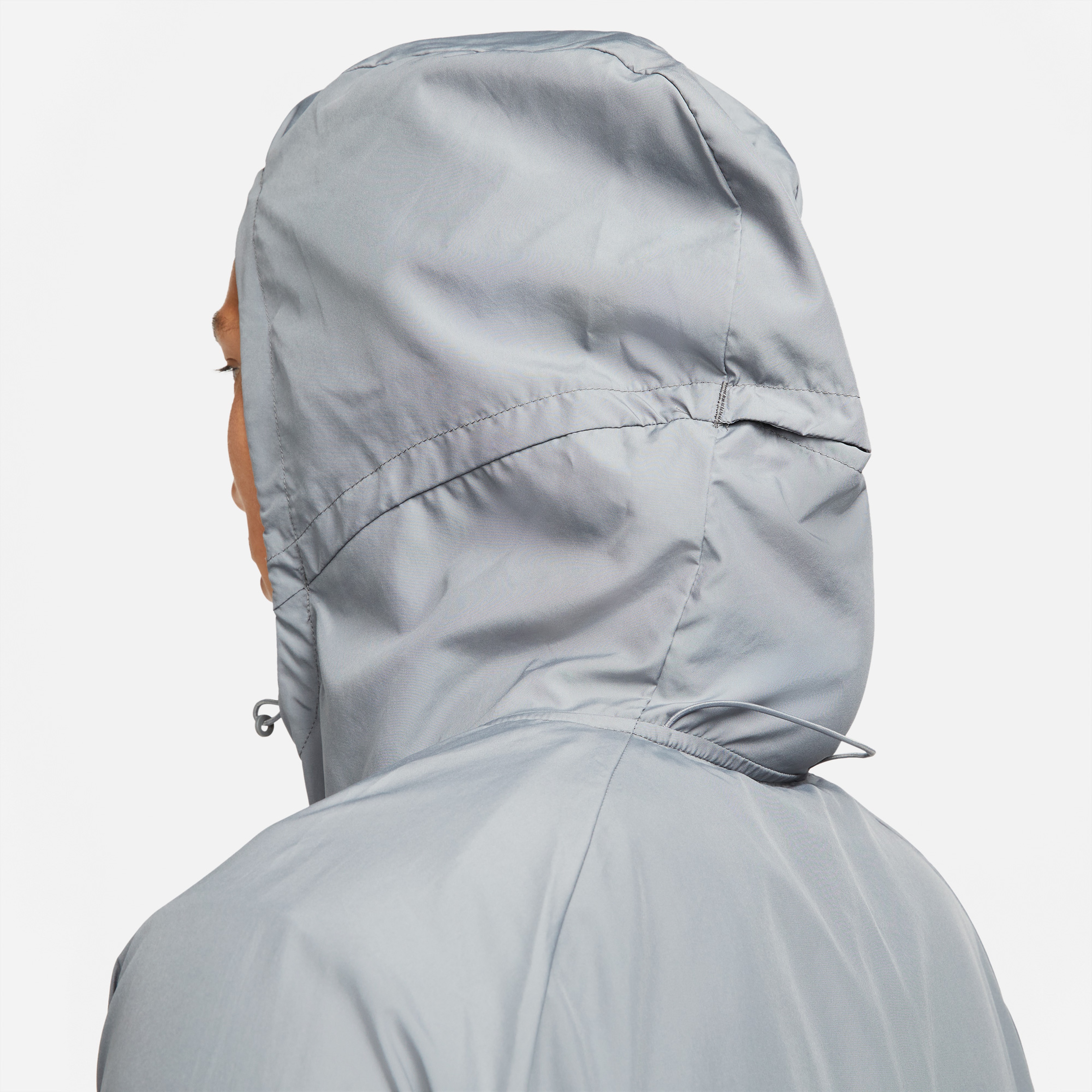 Nike Repel Miler Erkek Gri Rüzgarlık Ceket