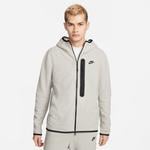 Nike Sportswear Tech Fleece Full-Zip Winter Hoodie Erkek Gri Sweatshirt