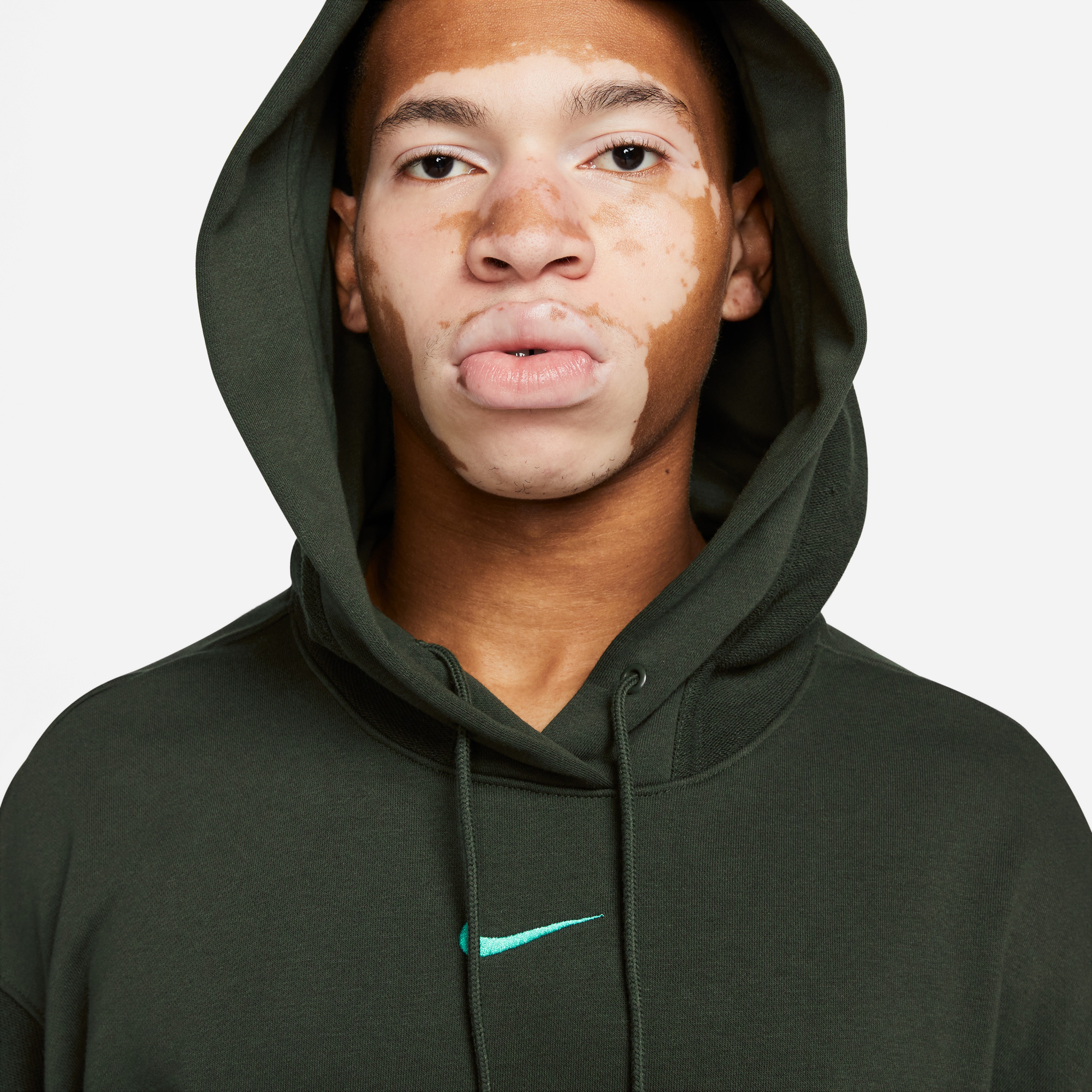 Nike Sportswear Everyday Modern Fleece Unisex Yeşil Hoodie