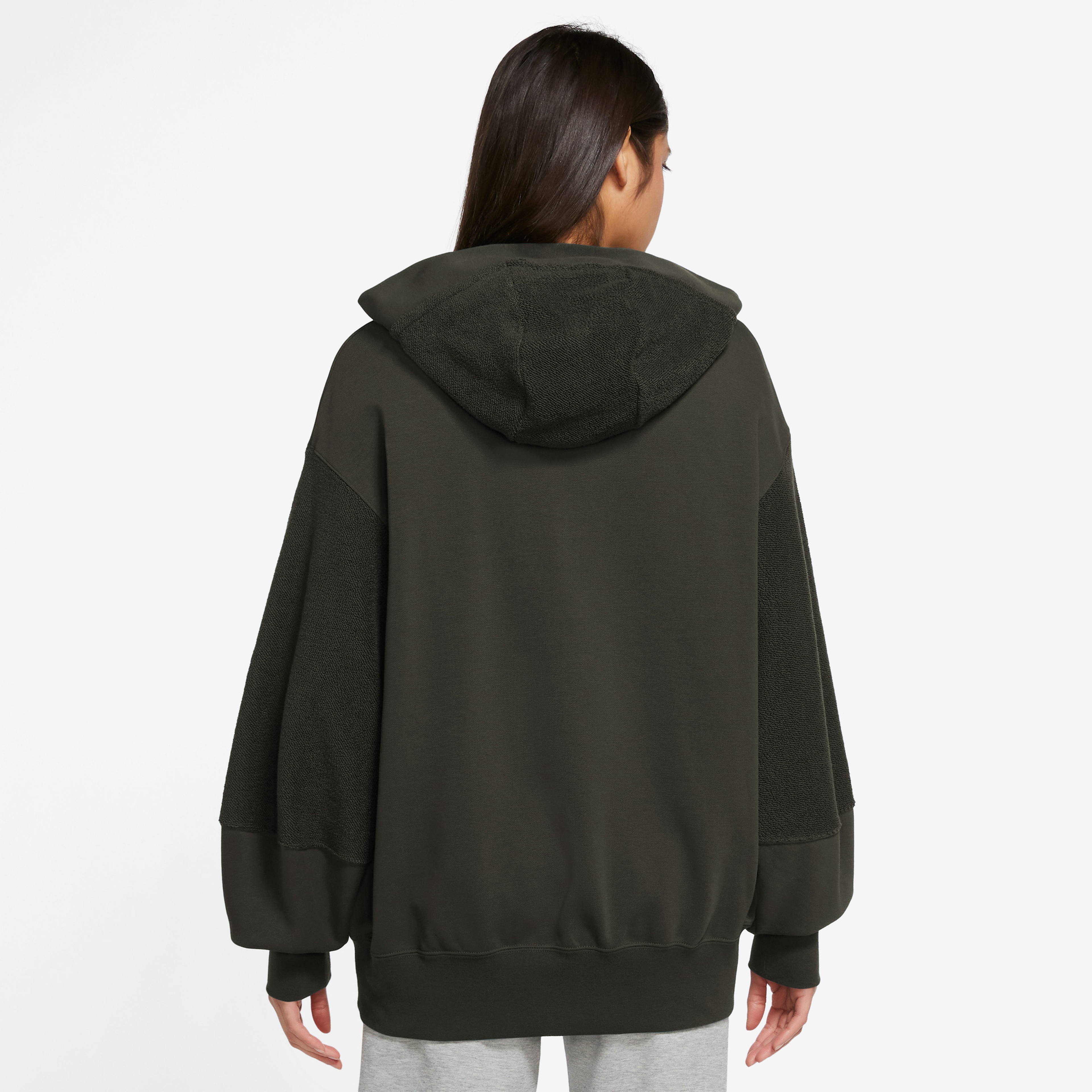 Nike Sportswear Everyday Modern Fleece Unisex Yeşil Hoodie