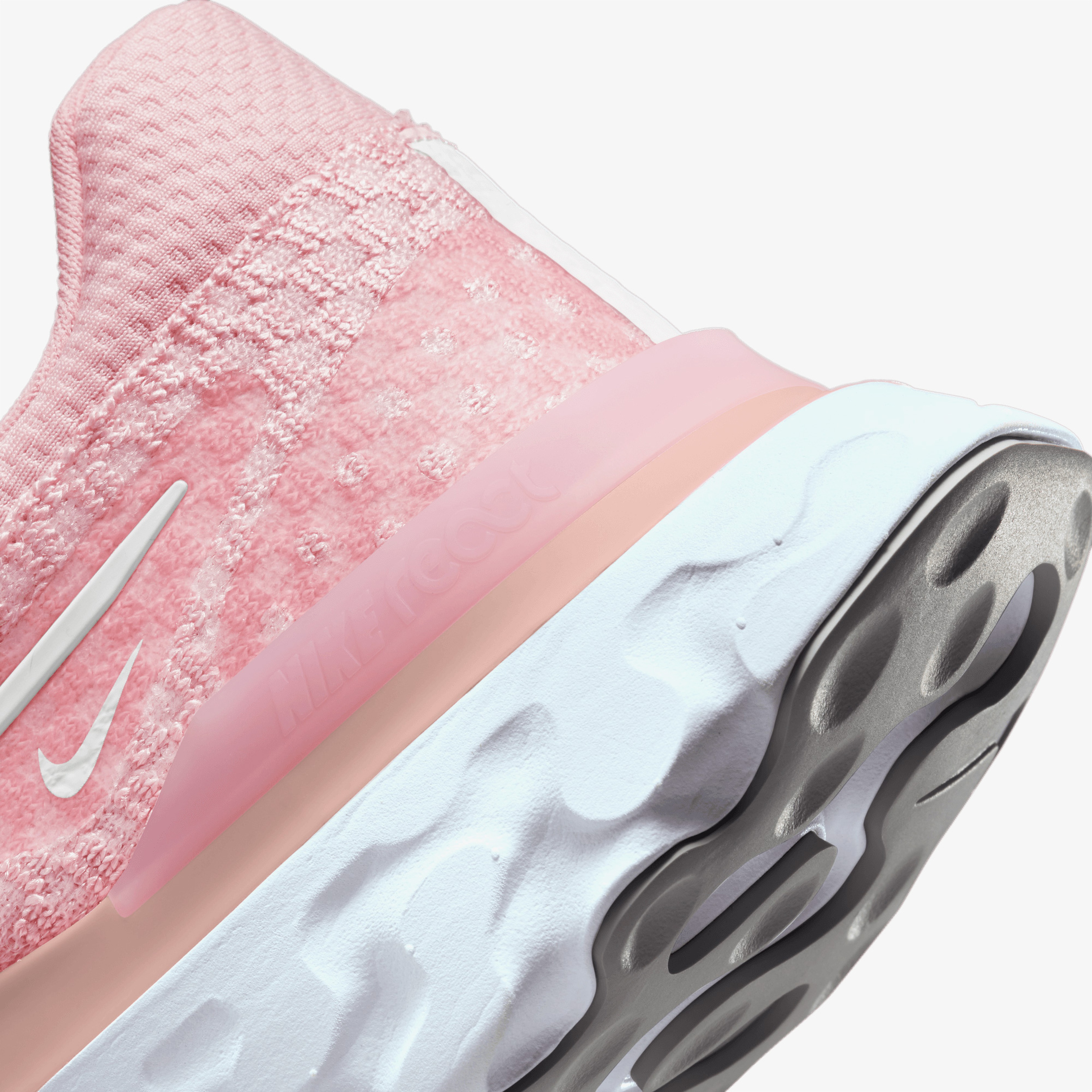 Nike React Infinity Run Flyknit 3 Kadın Pembe Spor Ayakkabı