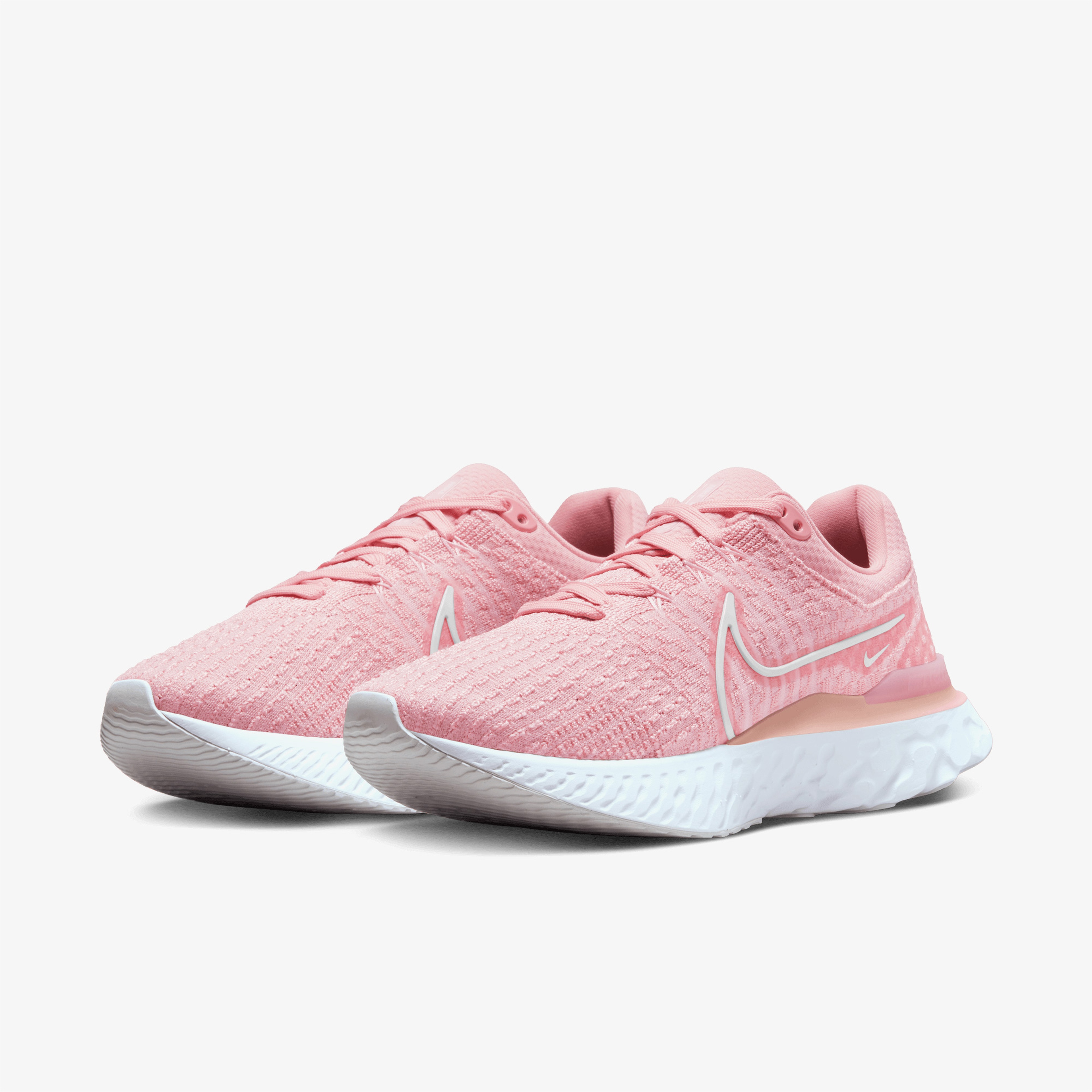 Nike React Infinity Run Flyknit 3 Kadın Pembe Spor Ayakkabı