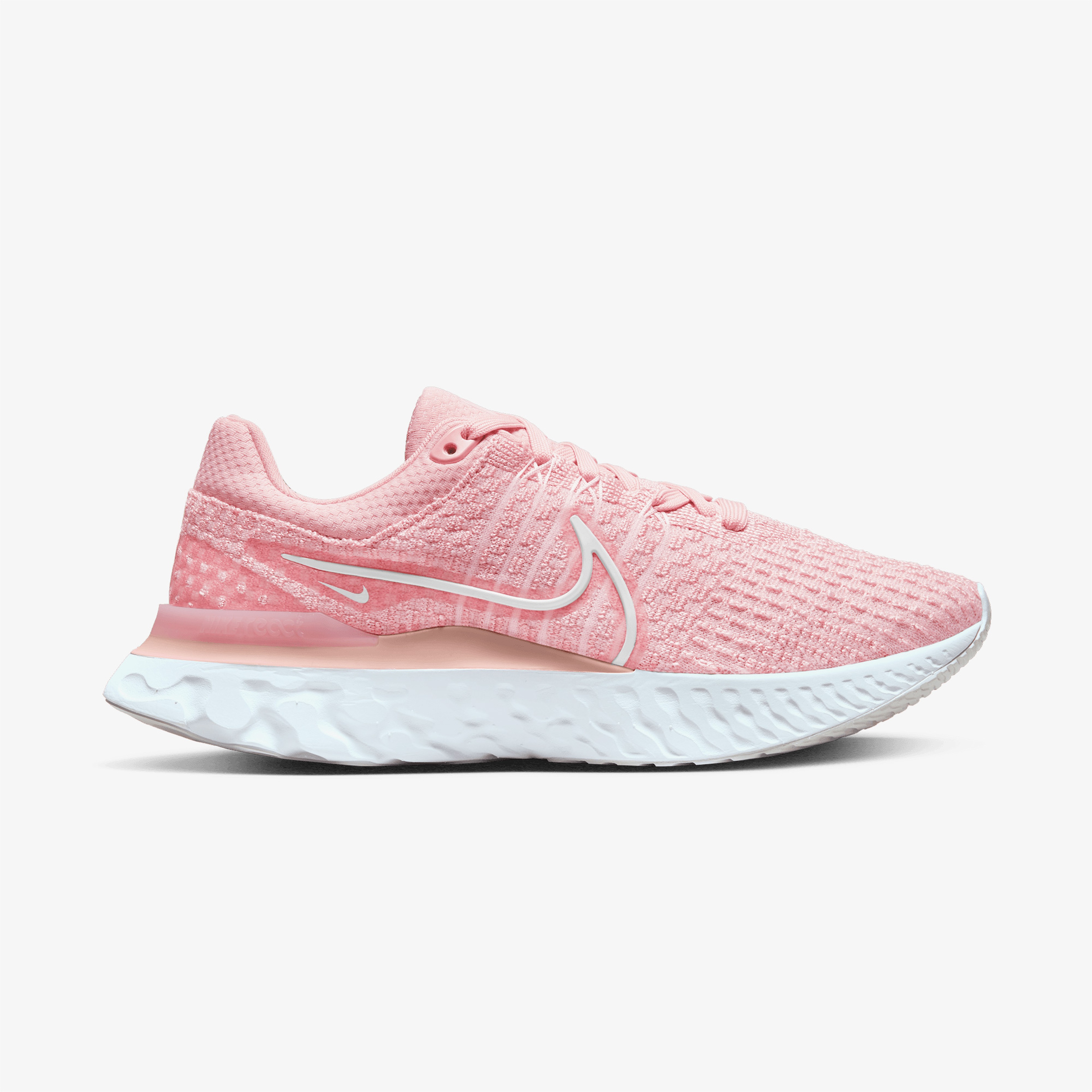 Nike React Infinity Run Flyknit 3 Kadın Pembe Spor Ayakkabı
