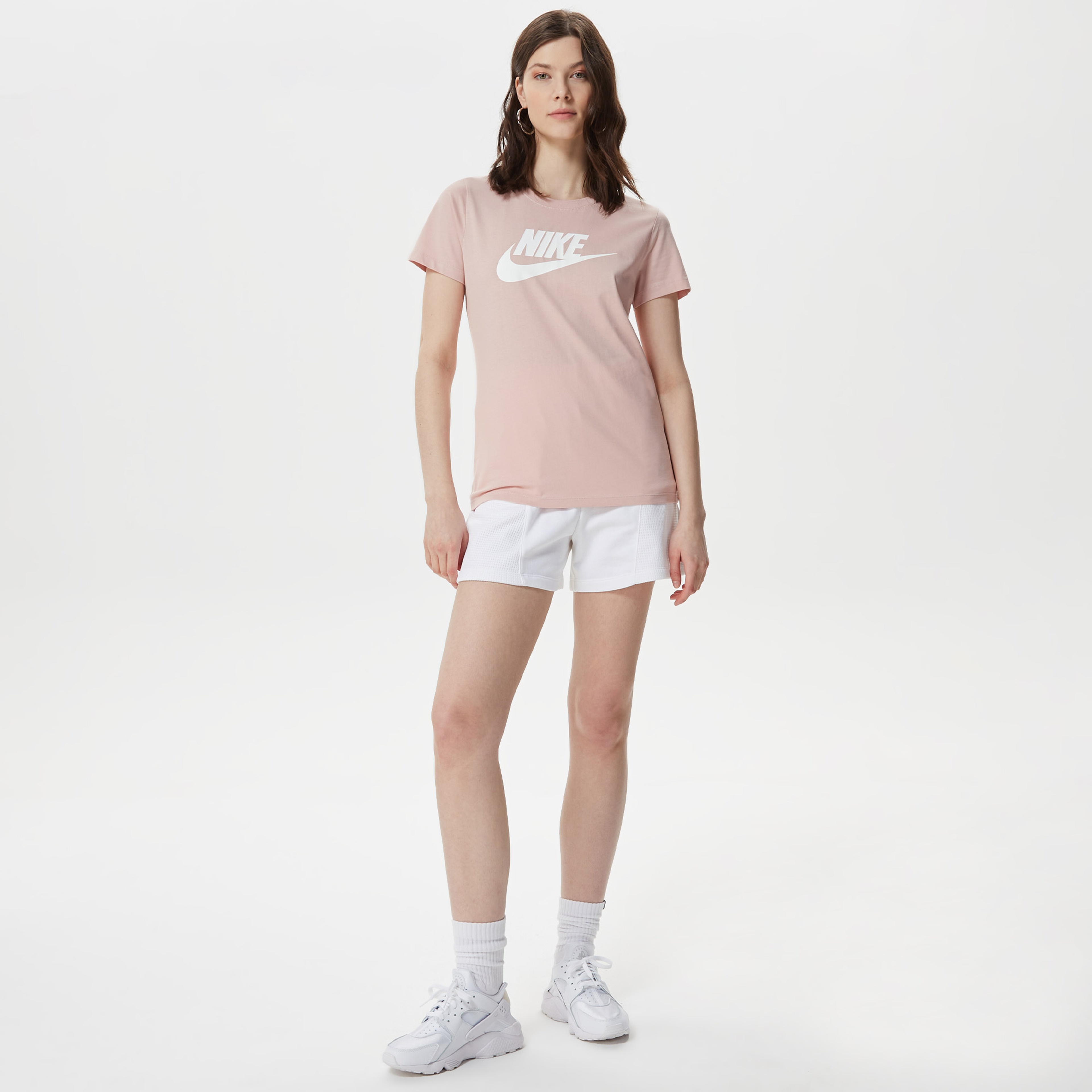 Nike W Nsw Essntl Icon Futur Kadın Siyah Tshirt