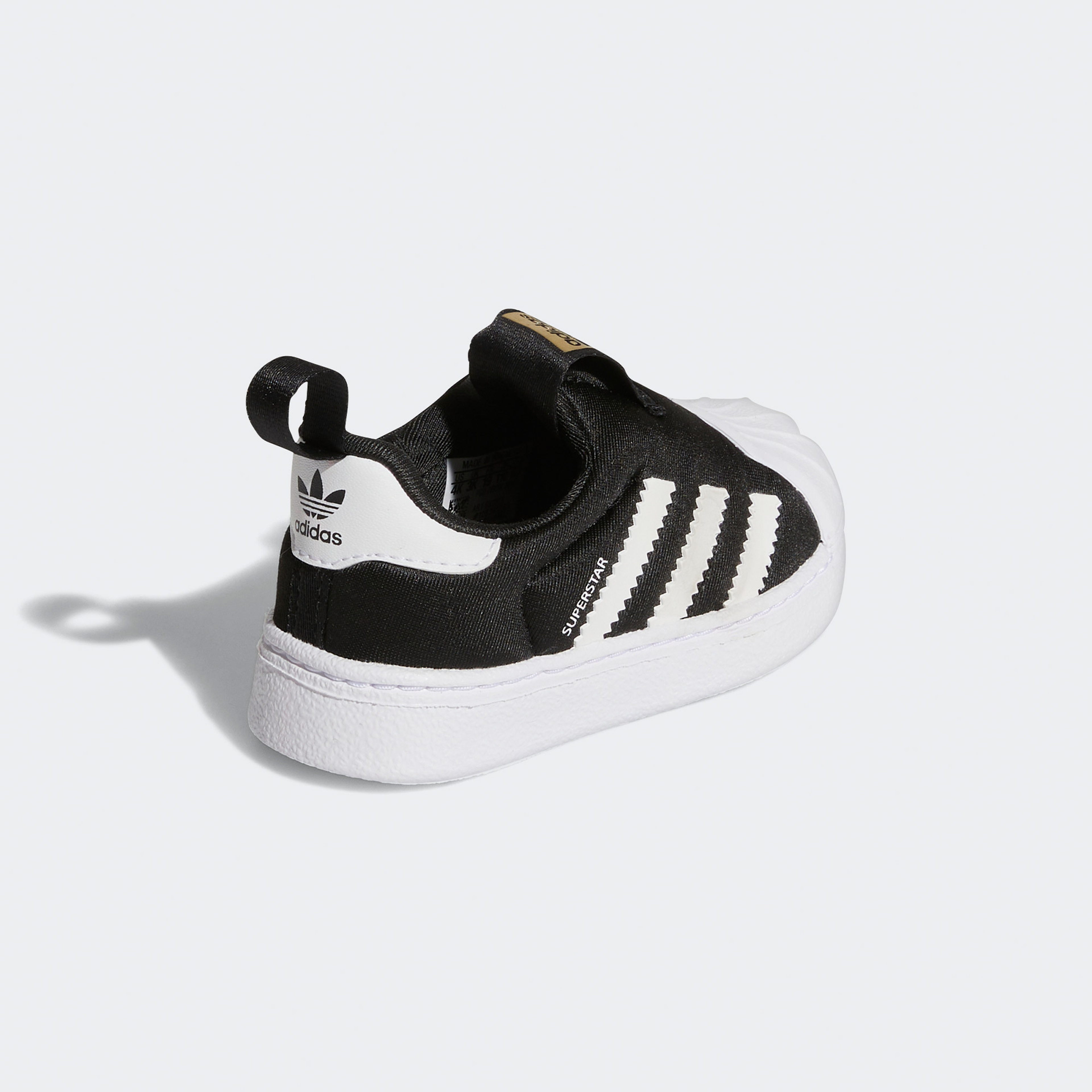 adidas Superstar 360 Bebek Siyah Spor Ayakkabı