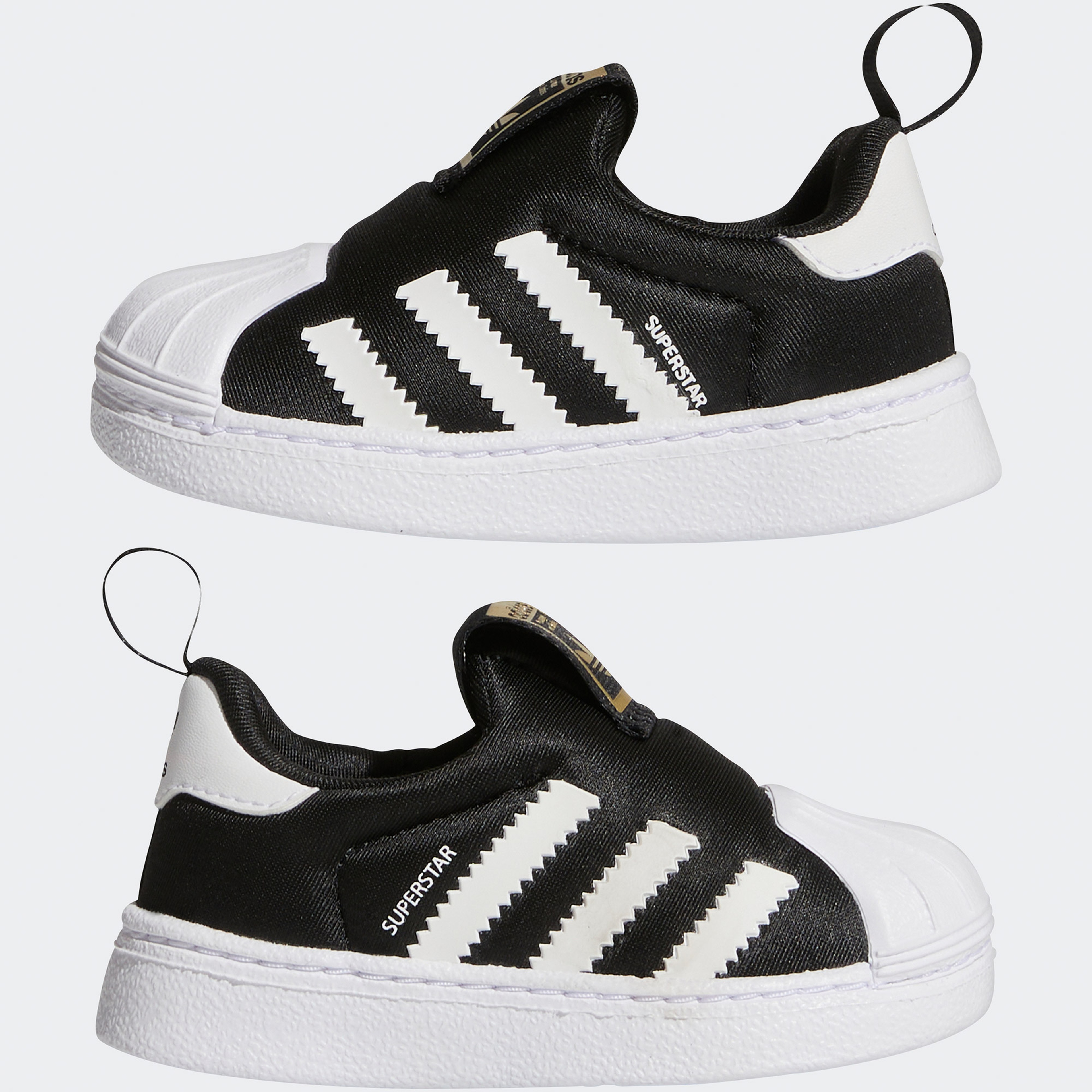 adidas Superstar 360 Bebek Siyah Spor Ayakkabı