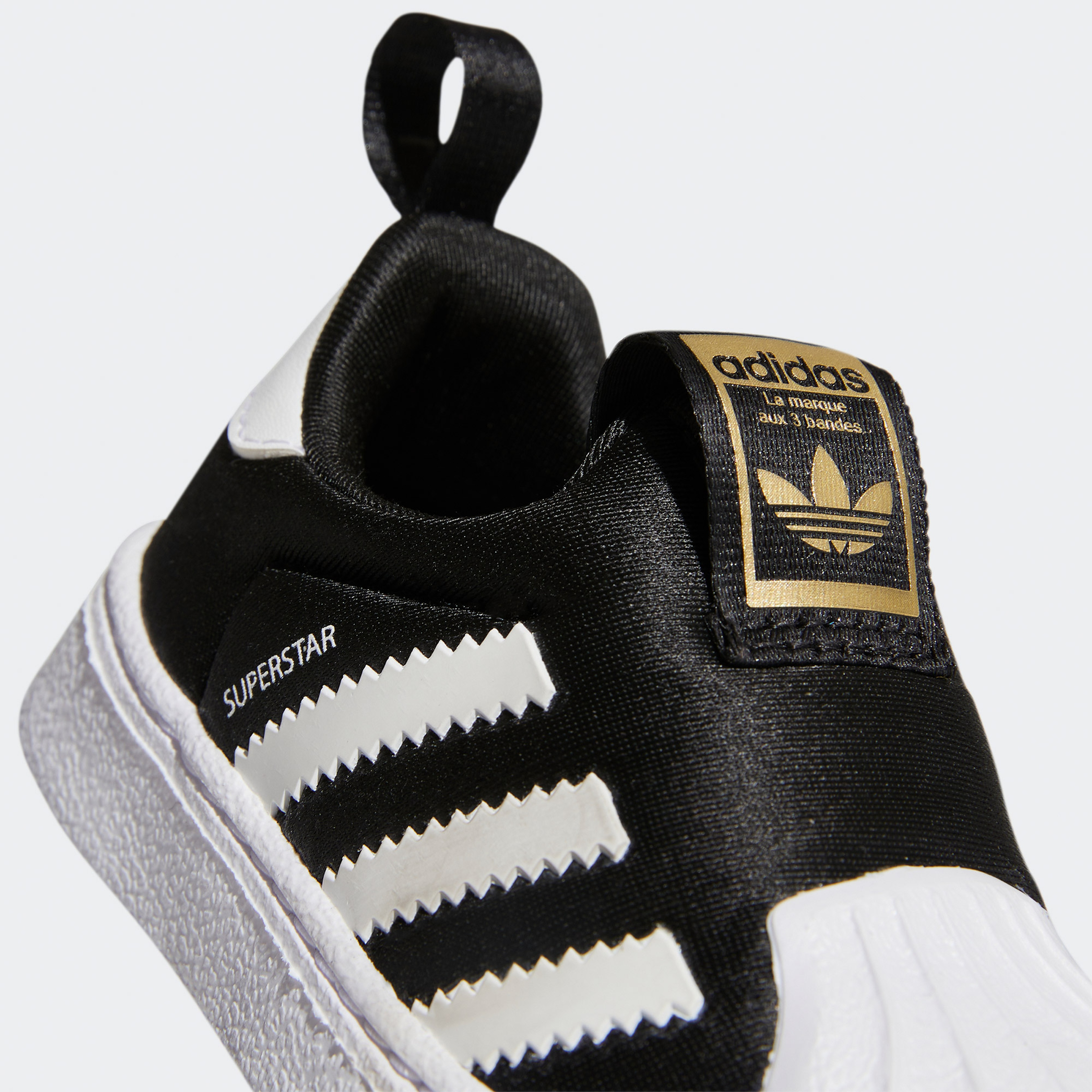 adidas Superstar 360 Bebek Siyah Spor Ayakkabı
