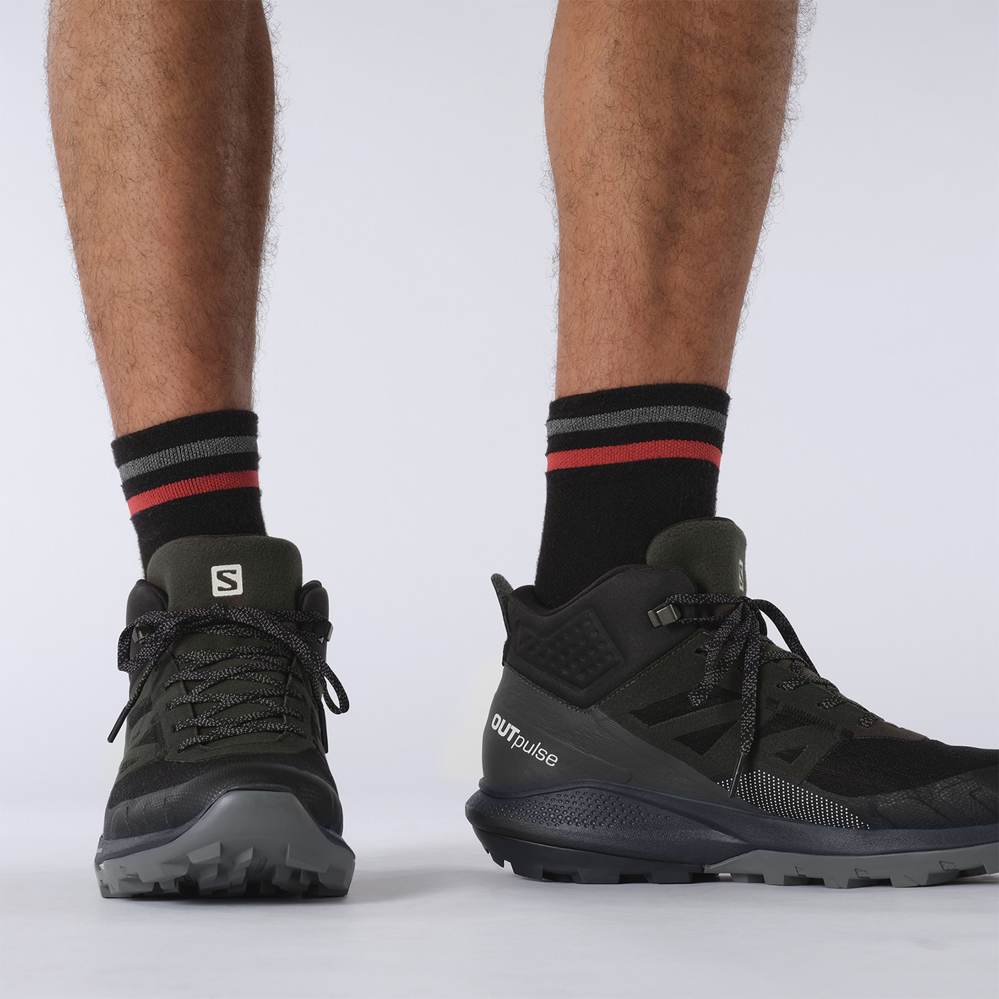 Salomon Outpulse Mid Gtx Erkek Siyah Outdoor Ayakkabı