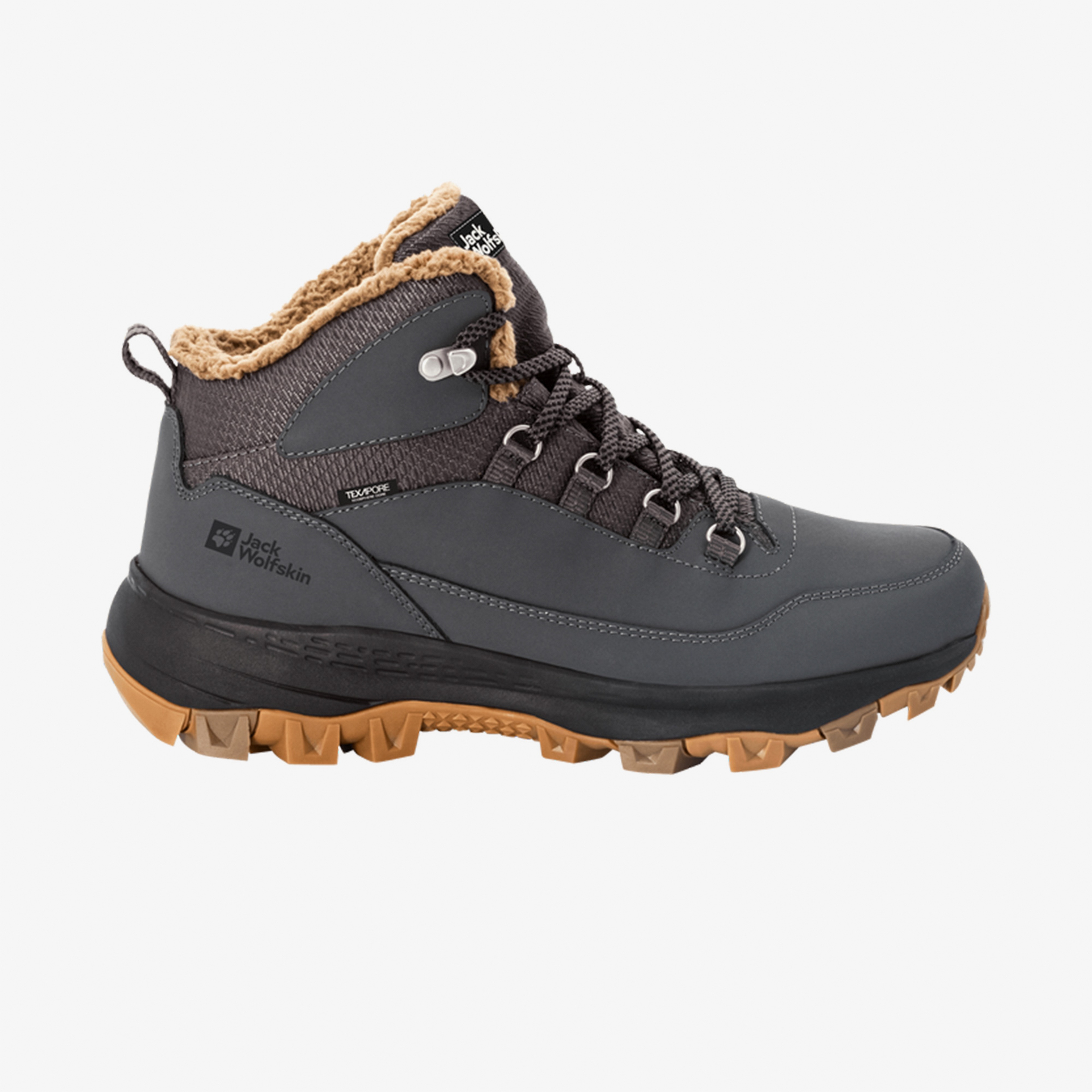 Jack Wolfskin Everquest Texapore Mid Erkek Gri Outdoor Bot