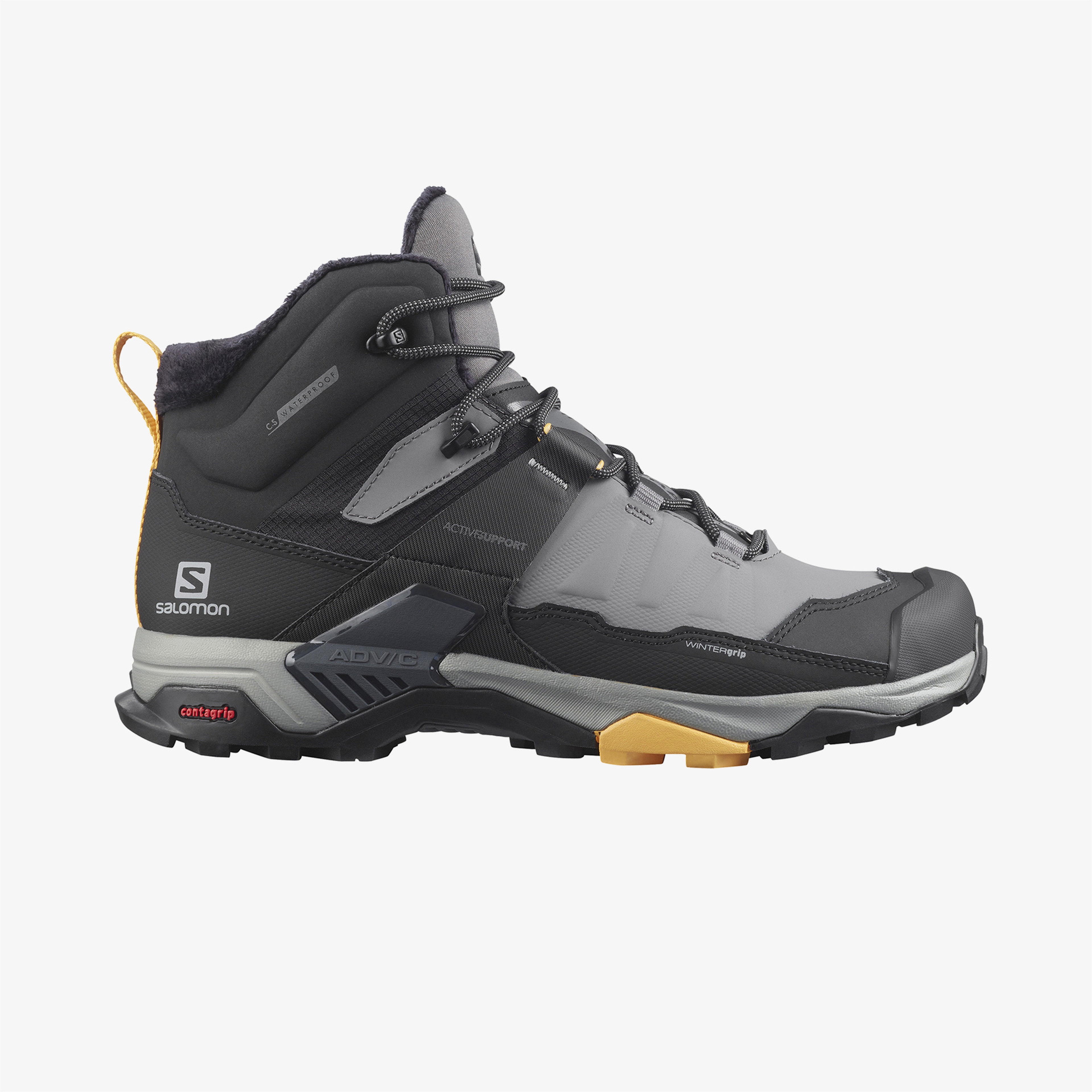 Salomon X Ultra 4 Mid Winter Erkek Gri Bot