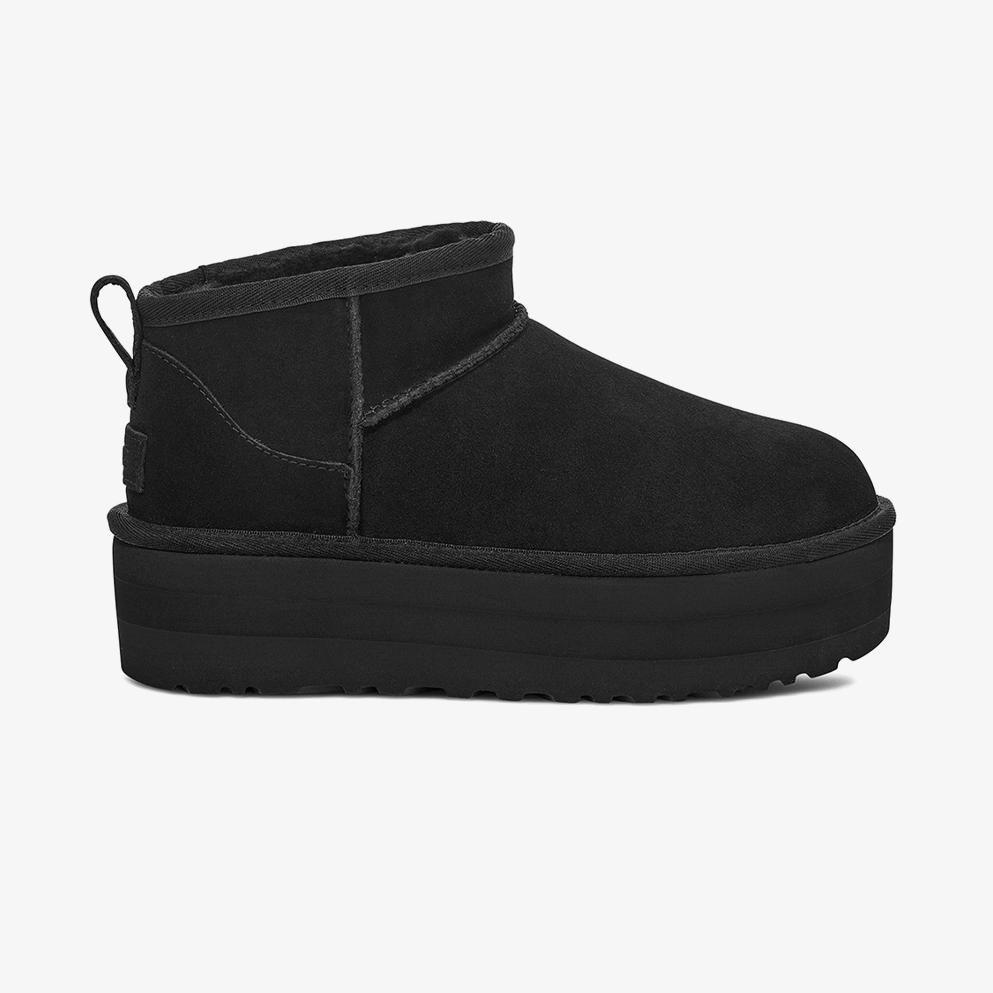 UGG Classic Ultra Mini Platform Kadın Siyah Bot