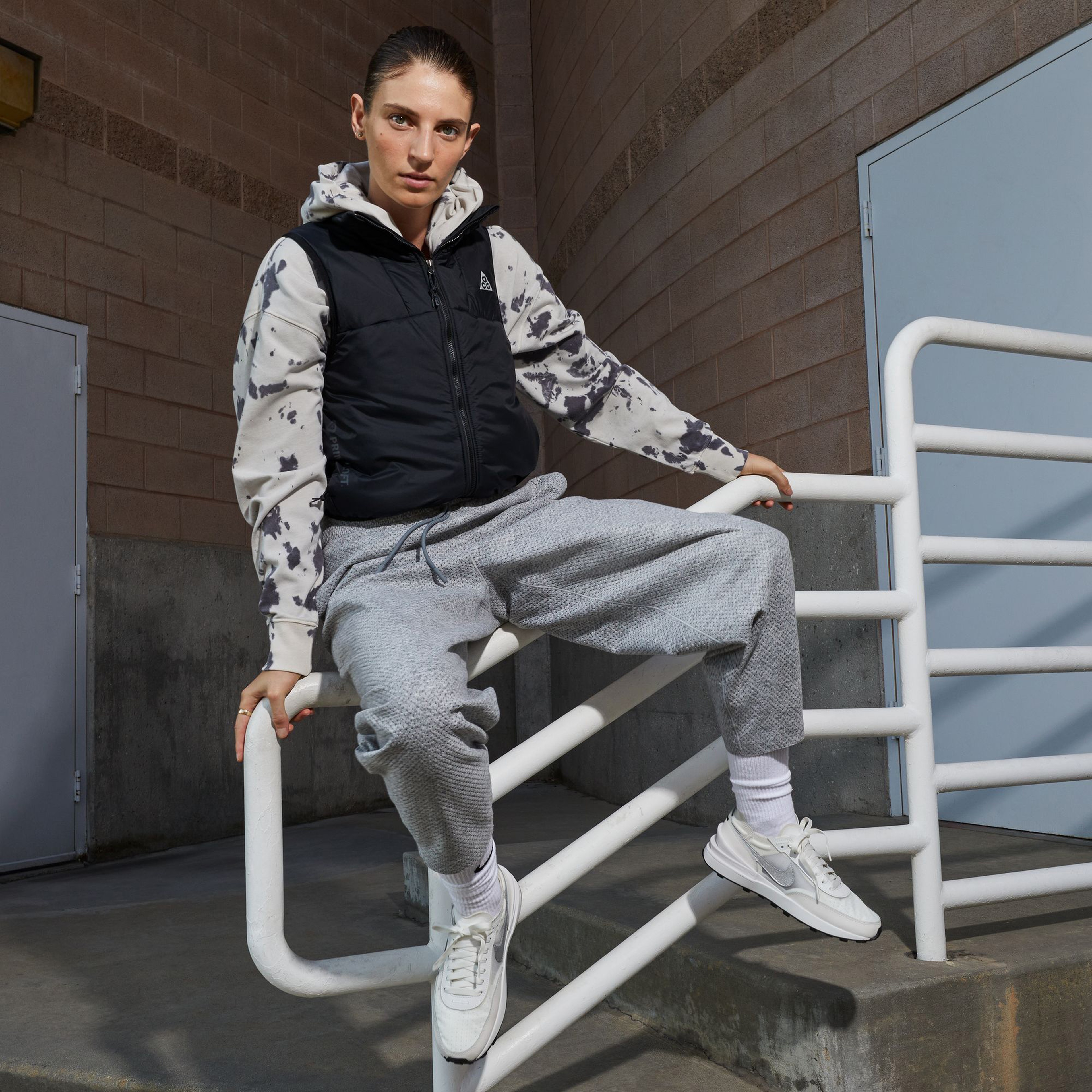 Nike Waffle One Kadın Krem Spor Ayakkabı