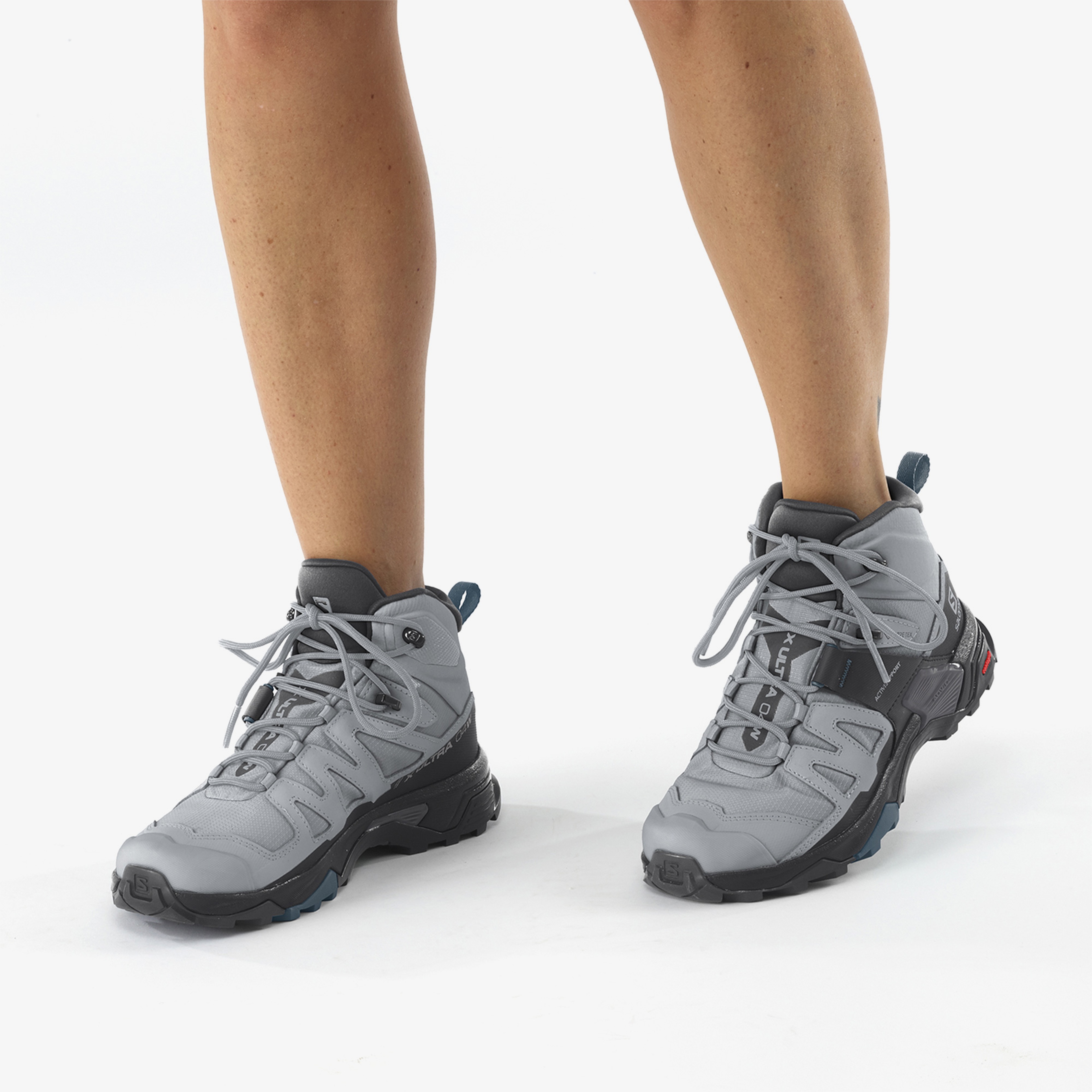 Salomon X Ultra 4 Mid Gore-Tex Kadın Gri Bot