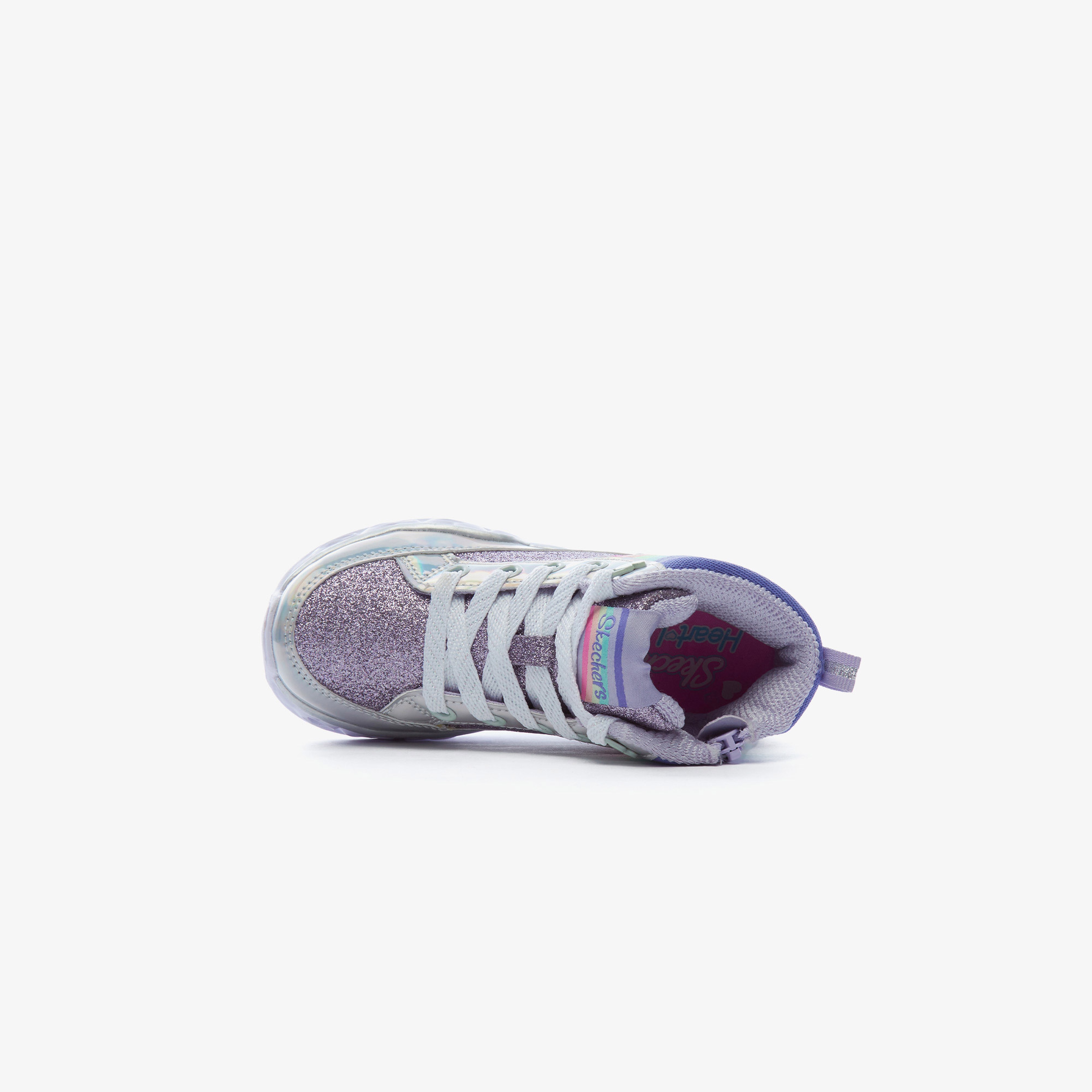 Skechers Heart Lights Çocuk Mor Bot