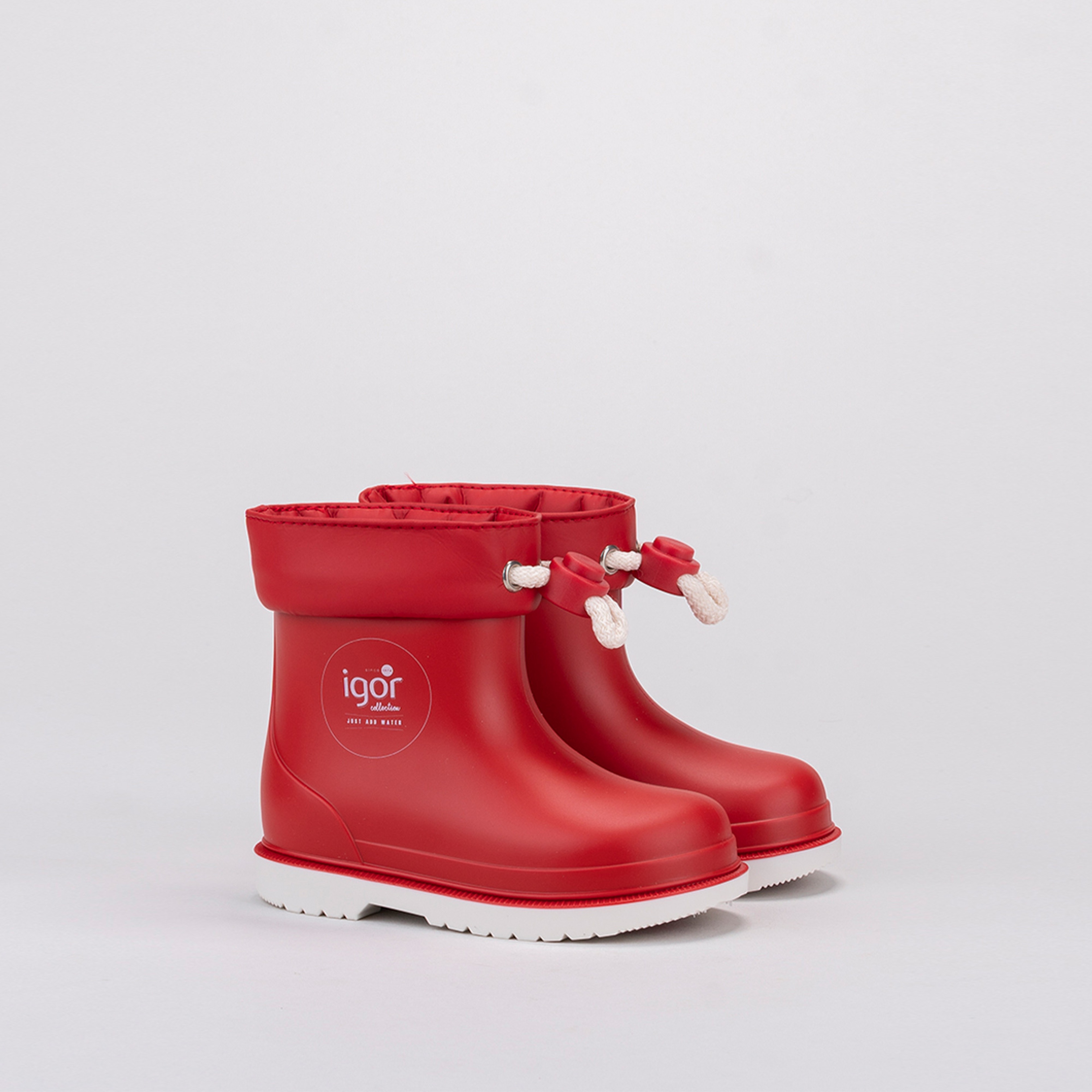 Igor Bimbu Nautico Çocuk Kırmızı Yağmur Çizmesi