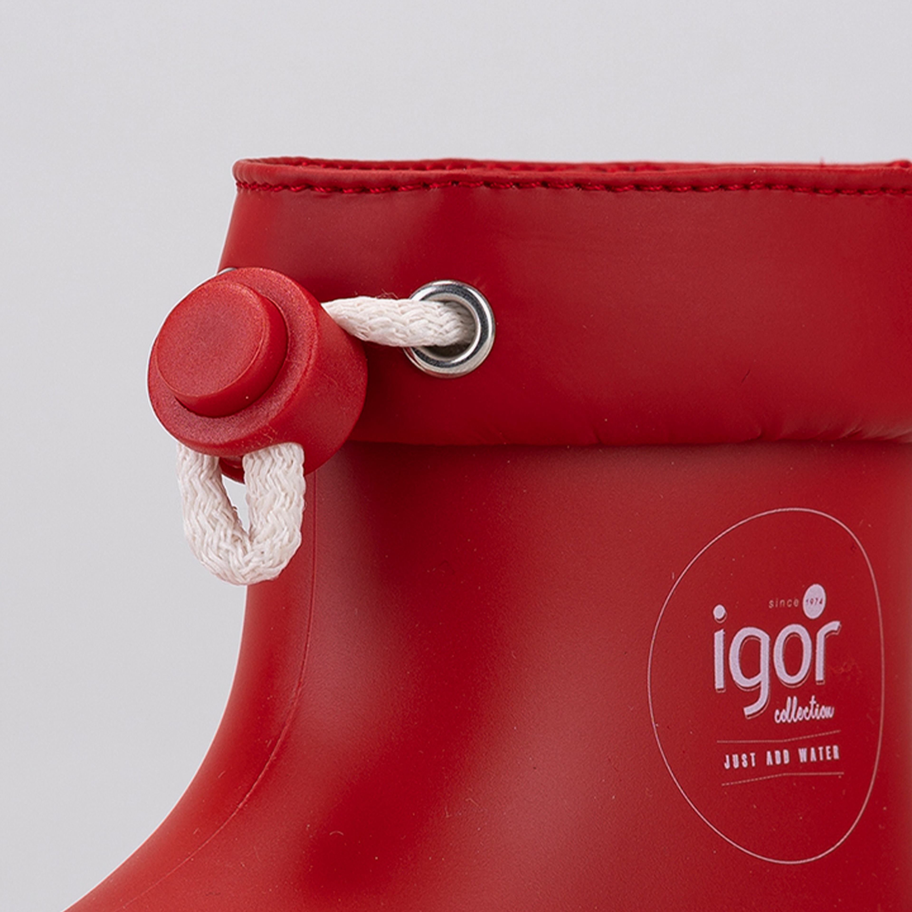 Igor Bimbu Nautico Çocuk Kırmızı Yağmur Çizmesi