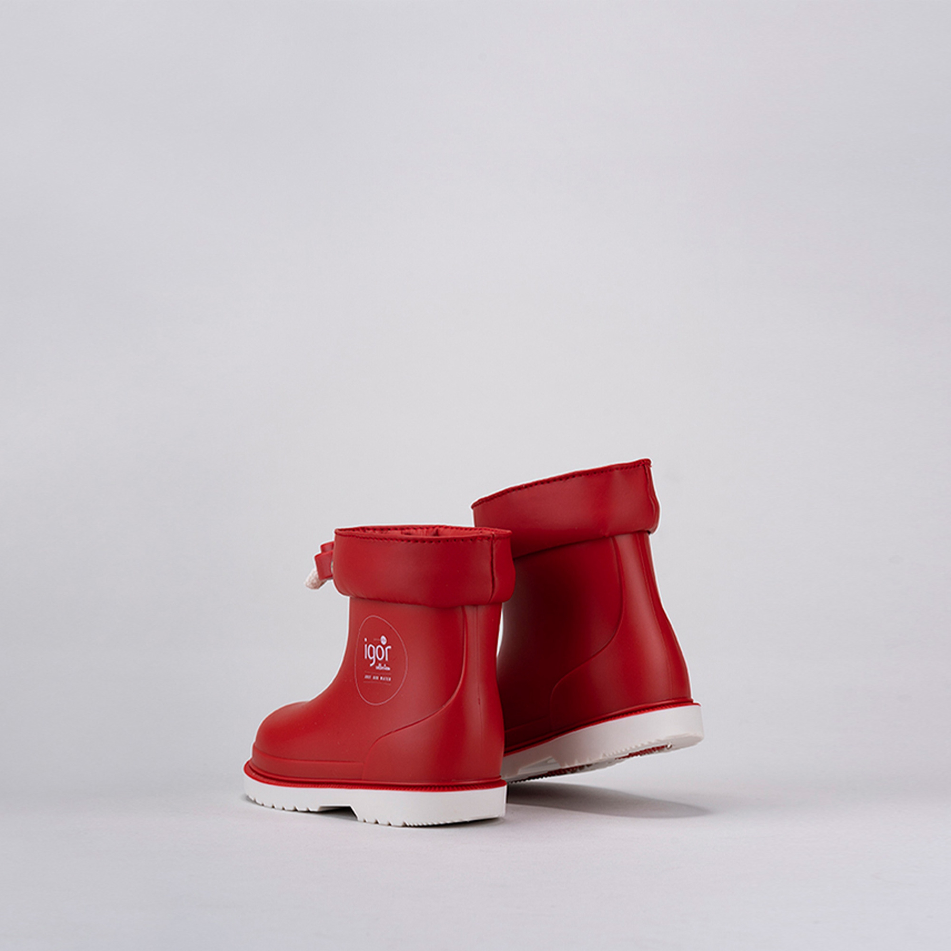 Igor Bimbu Nautico Çocuk Kırmızı Yağmur Çizmesi