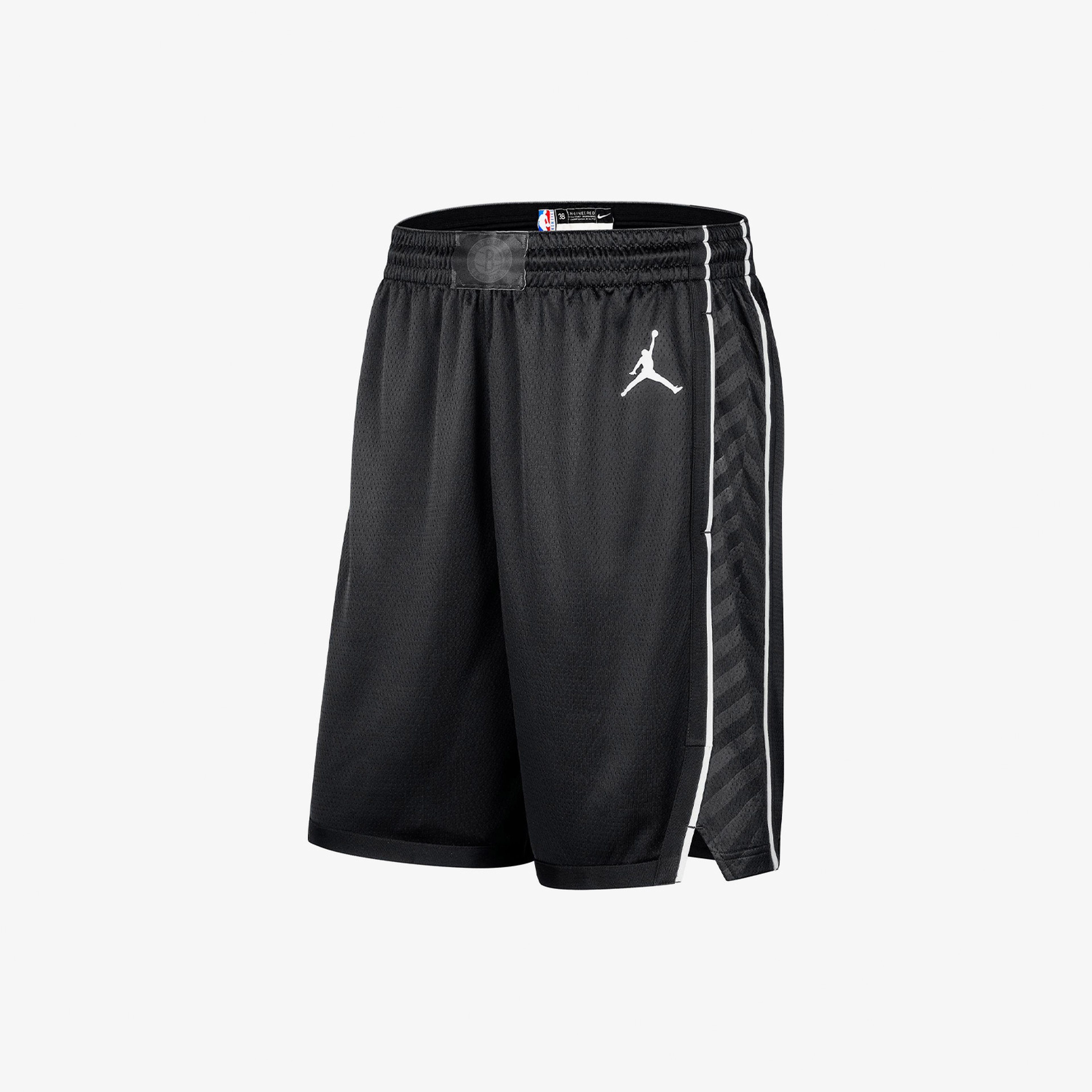 Jordan Brooklyn Nets Statement Edition Dri-FIT NBA Erkek Siyah Şort