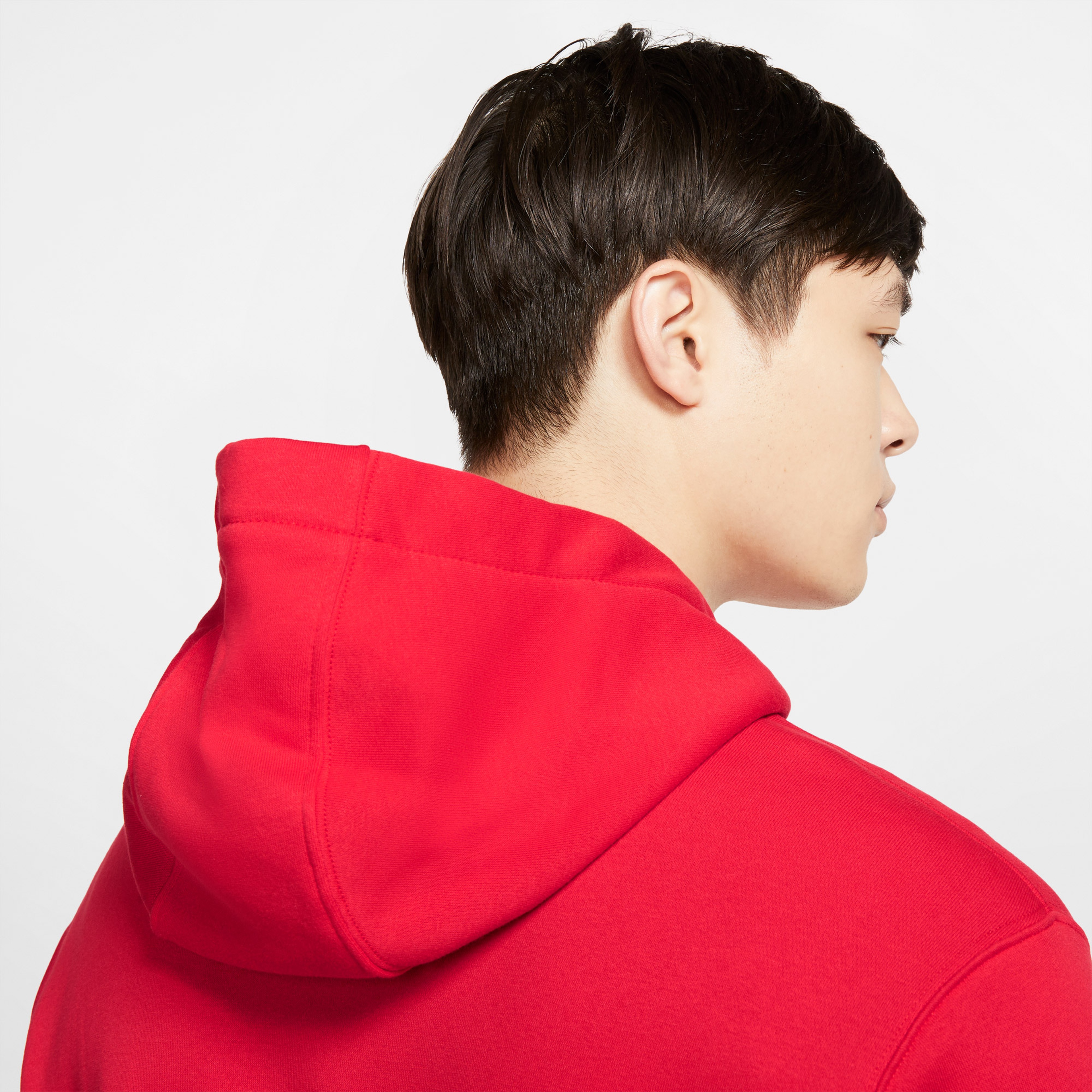 Nike Sportswear Club Pullover Erkek Kırmızı Sweatshirt