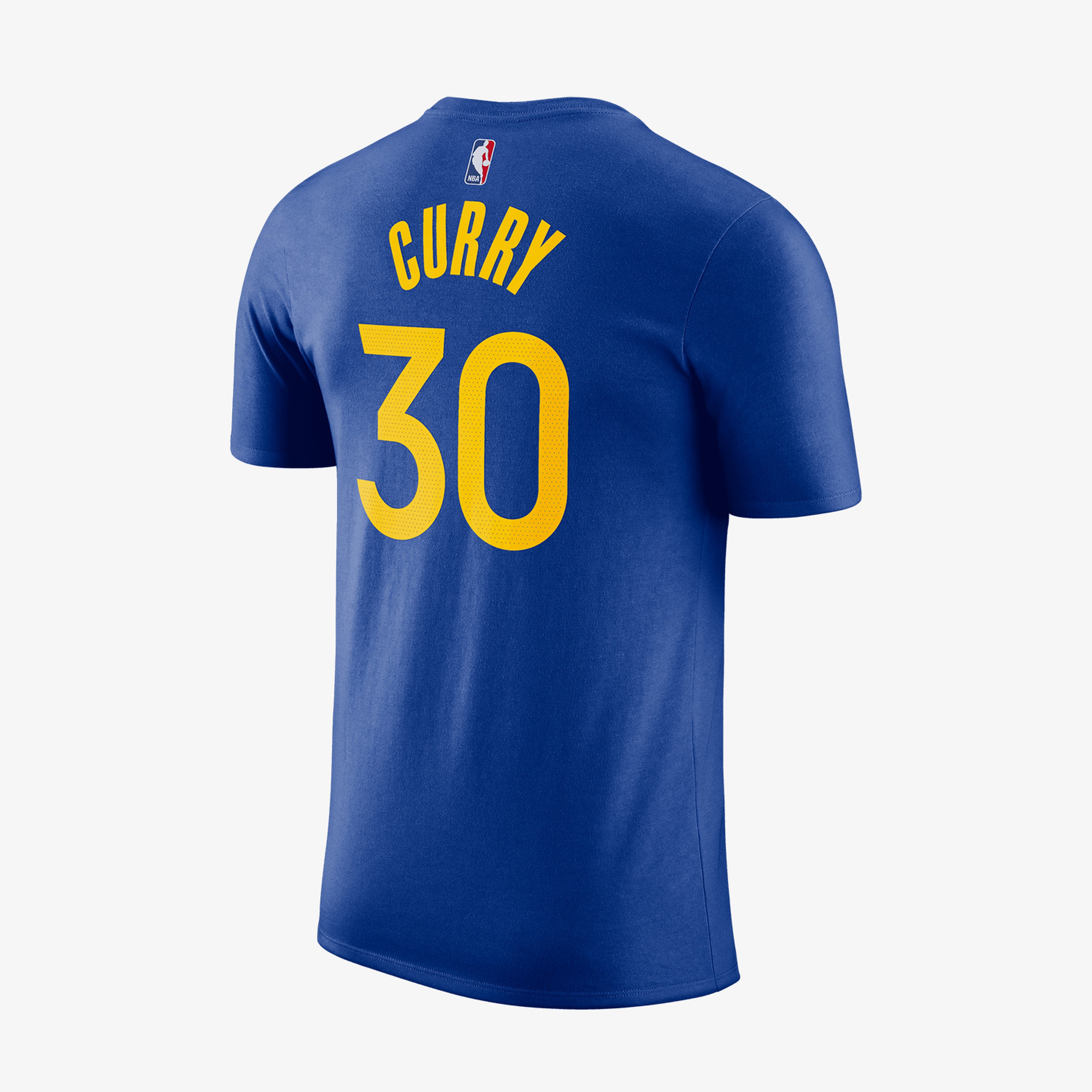Nike NBA Golden State Warriors Erkek Mavi T-Shirt