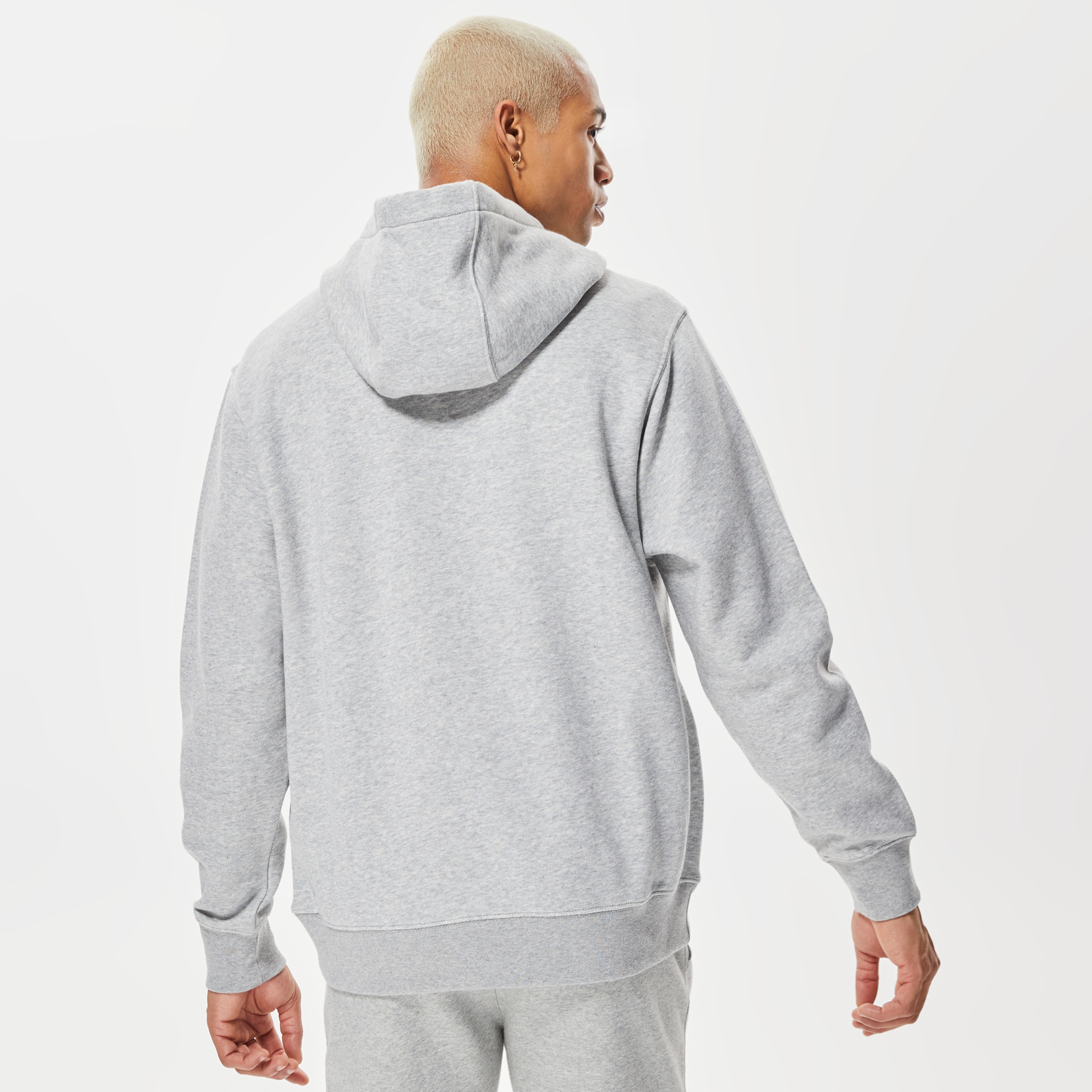 Nike Club Hoodie Po Bb Gx Erkek Gri Hoodie