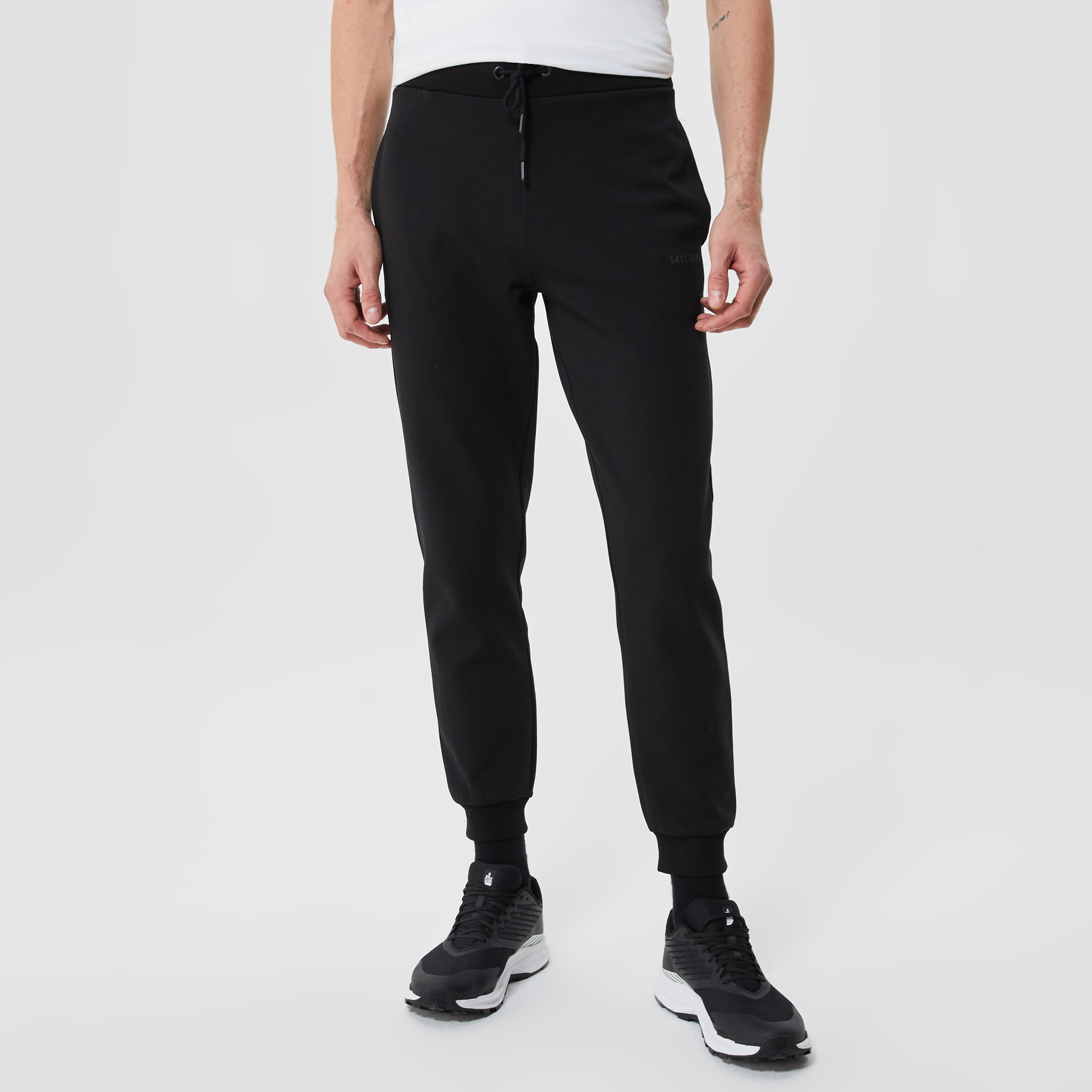 Skechers 2XI-Lock Erkek Siyah Eşofman Altı