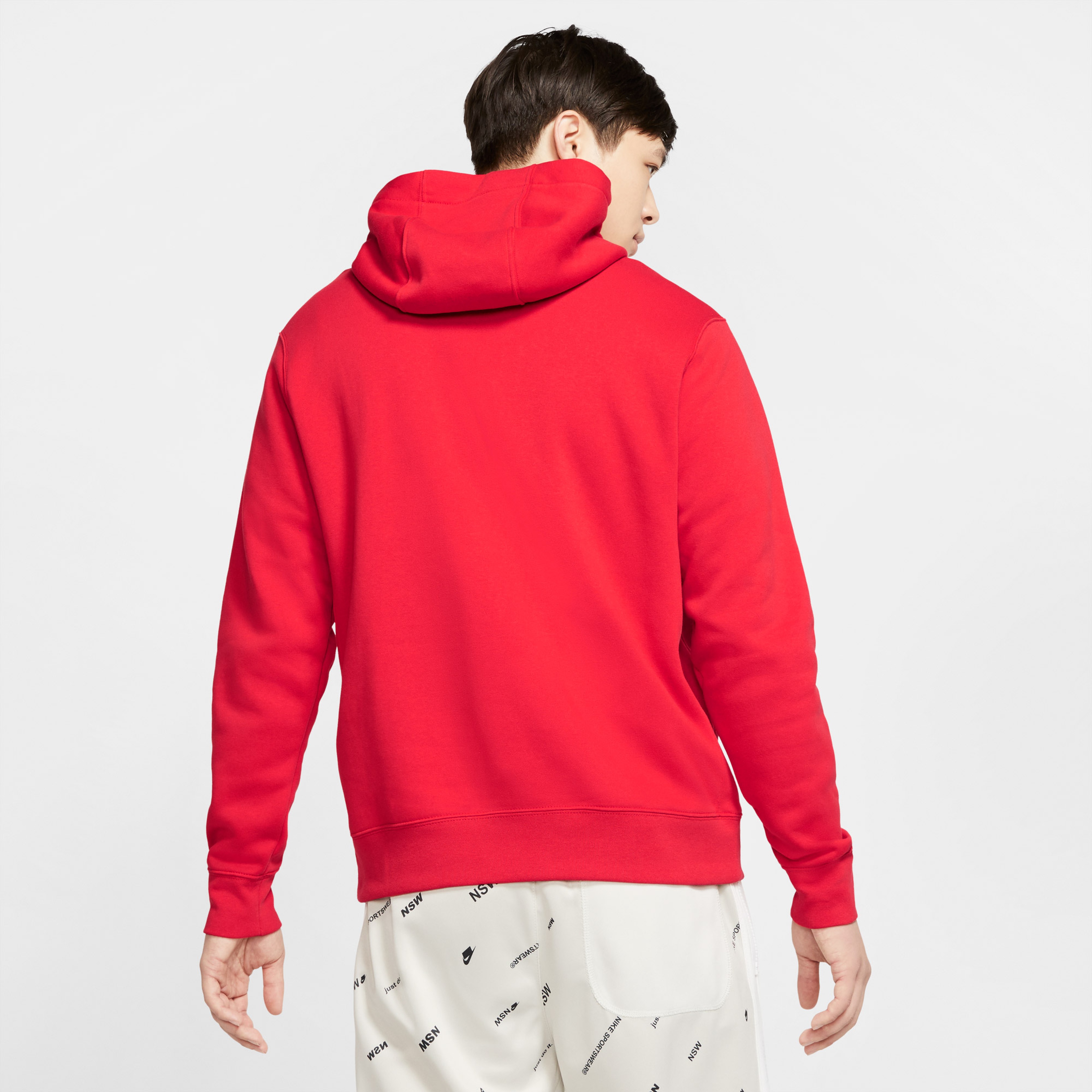 Nike Sportswear Club Pullover Erkek Kırmızı Sweatshirt