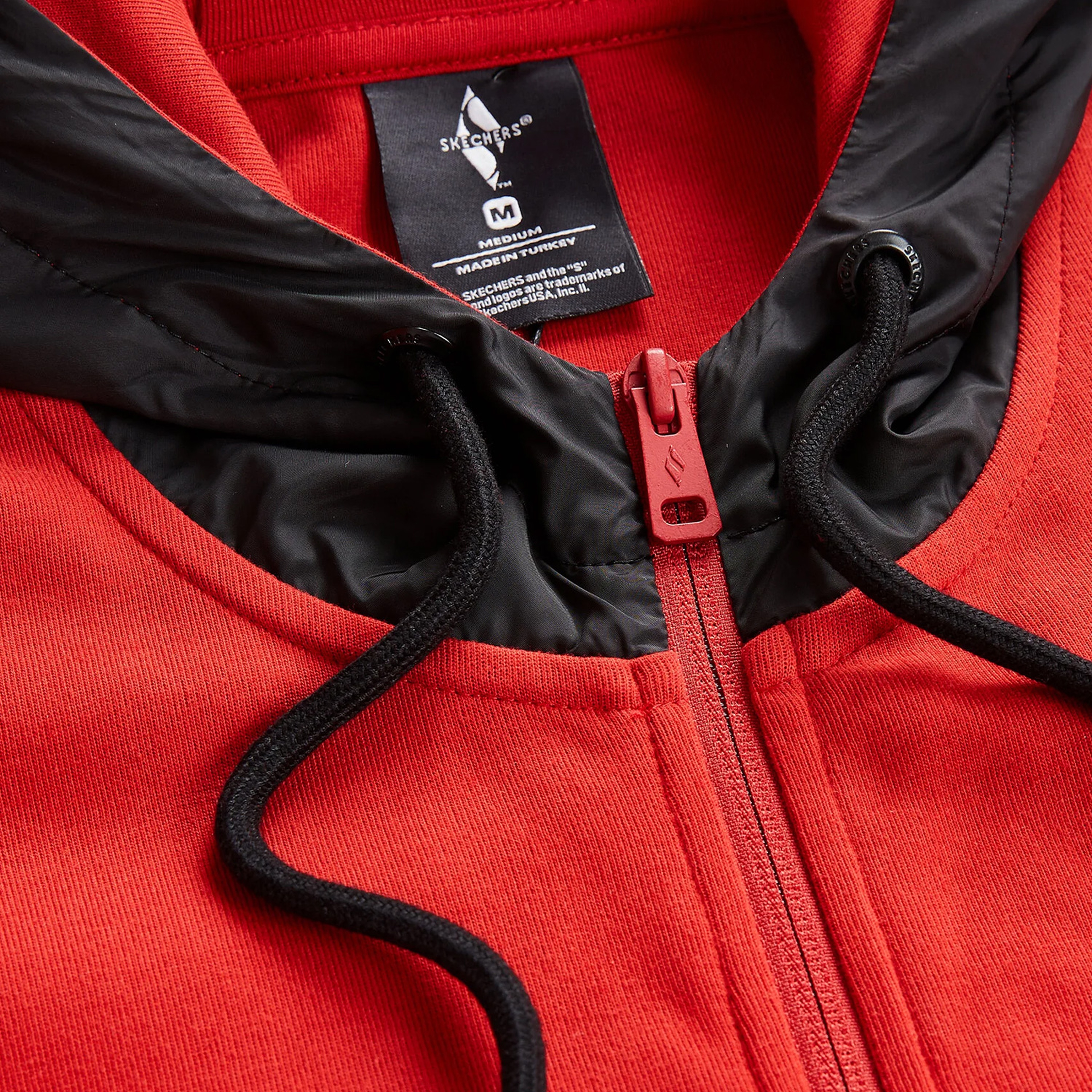 Skechers 2Xı-Lock Woven Detailed Erkek Kırmızı Sweatshirt