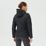 Skechers Capitone Hooded Kadın Siyah Mont