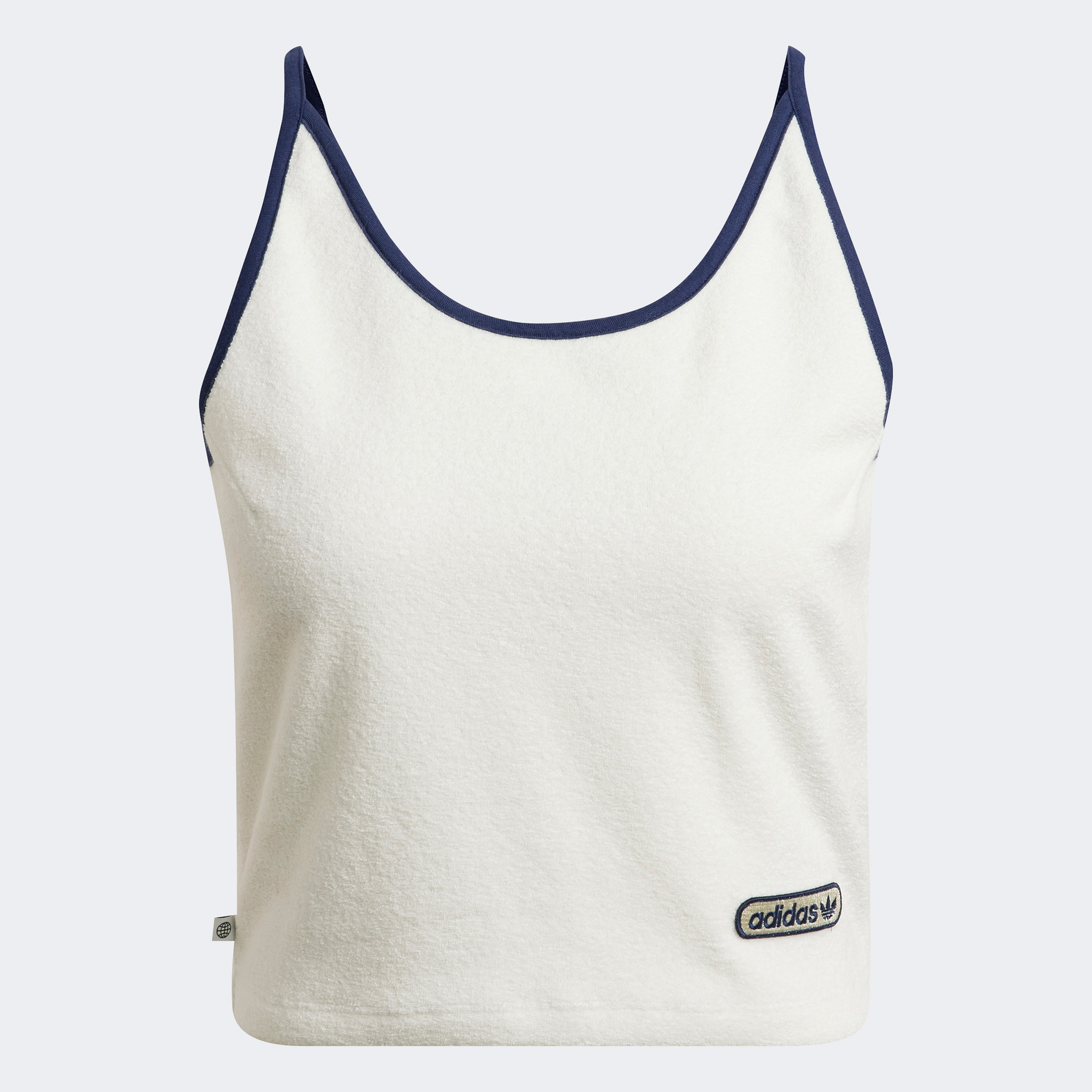 adidas Short Towel Kadın Beyaz Crop Top
