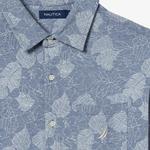 NAUTICA ERKEK MAVİ KISA KOLLU GÖMLEK