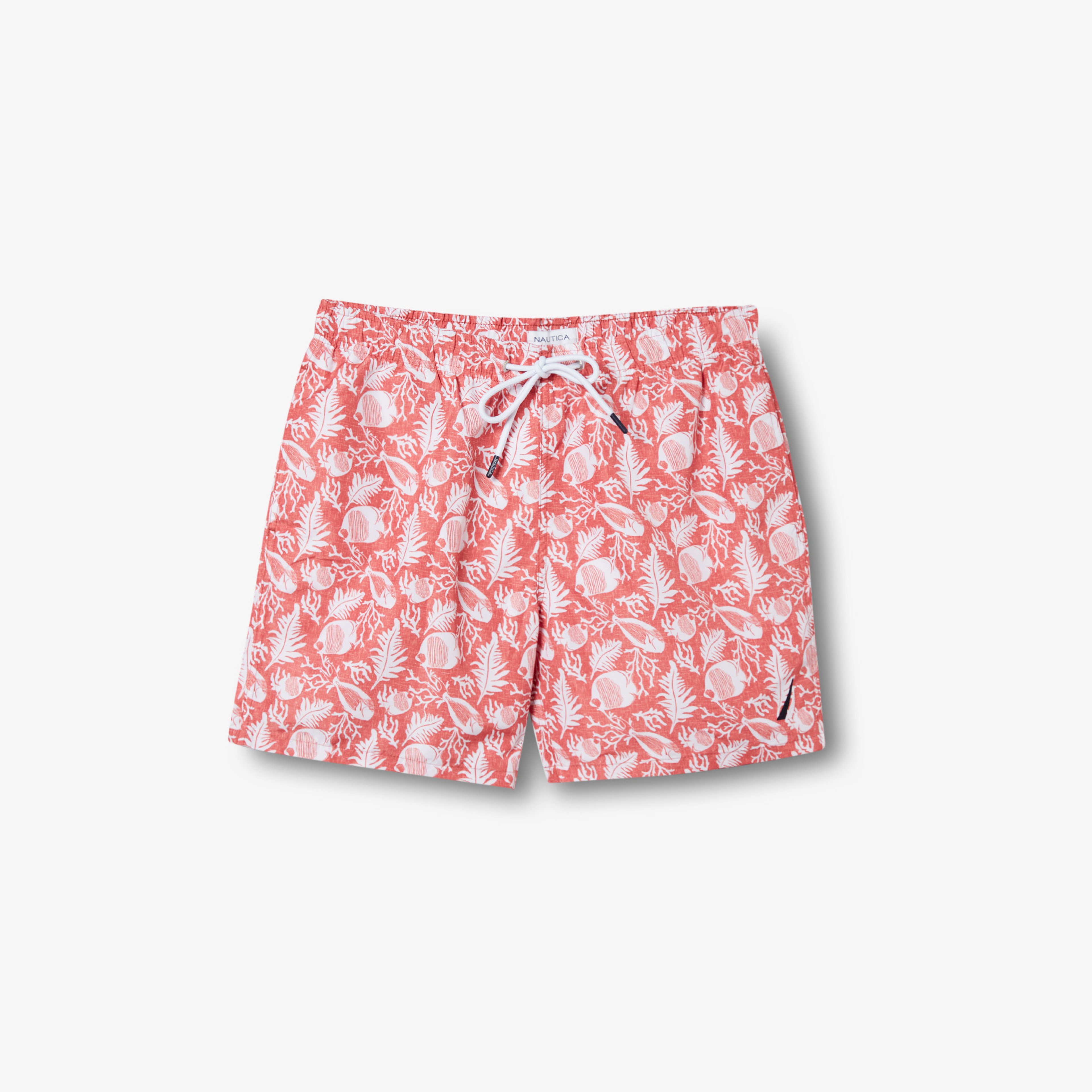 NAUTICA ERKEK KIRMIZI STANDART FIT ŞORT MAYO