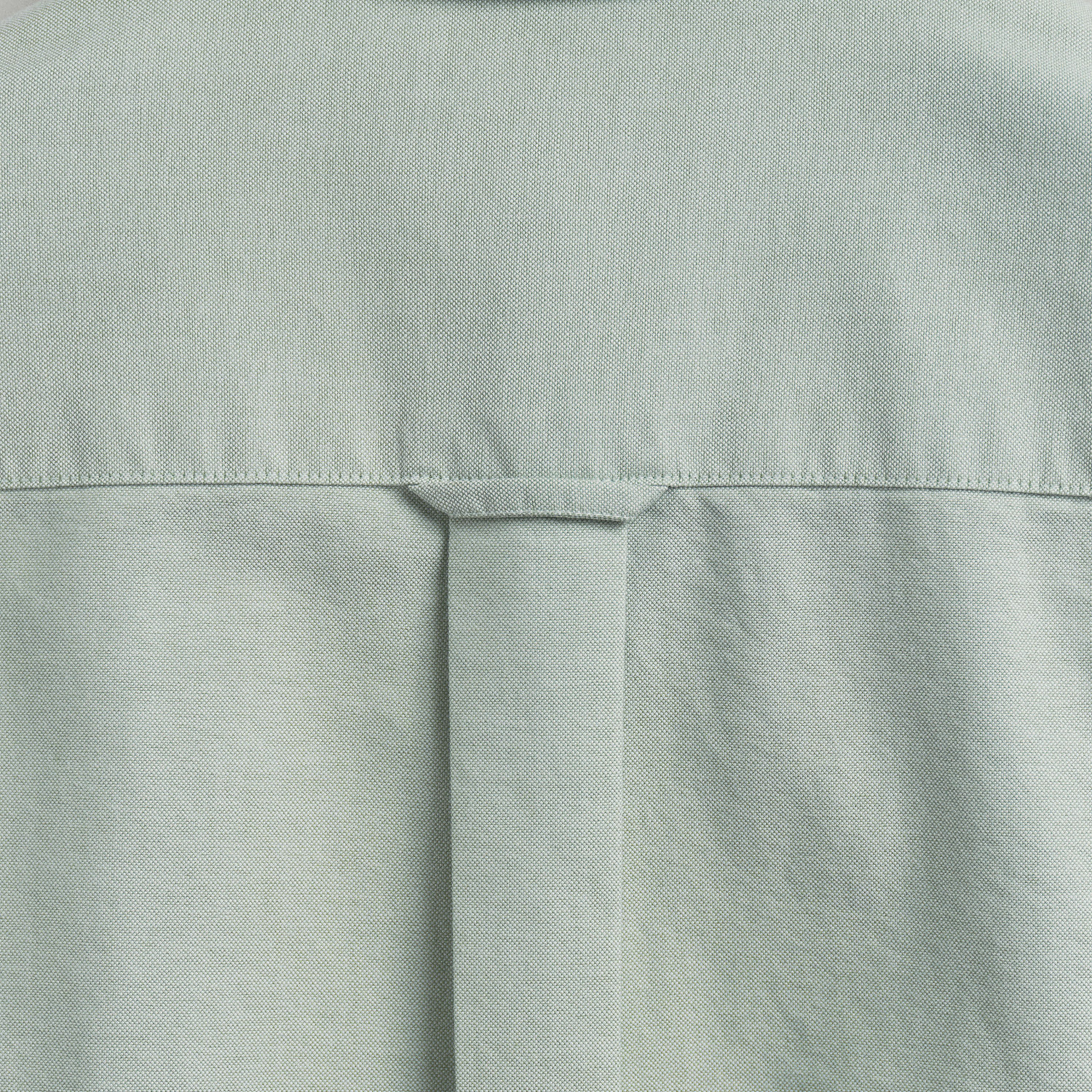 GANT Erkek Yeşil Regular Fit Düğmeli Yaka Oxford Gömlek