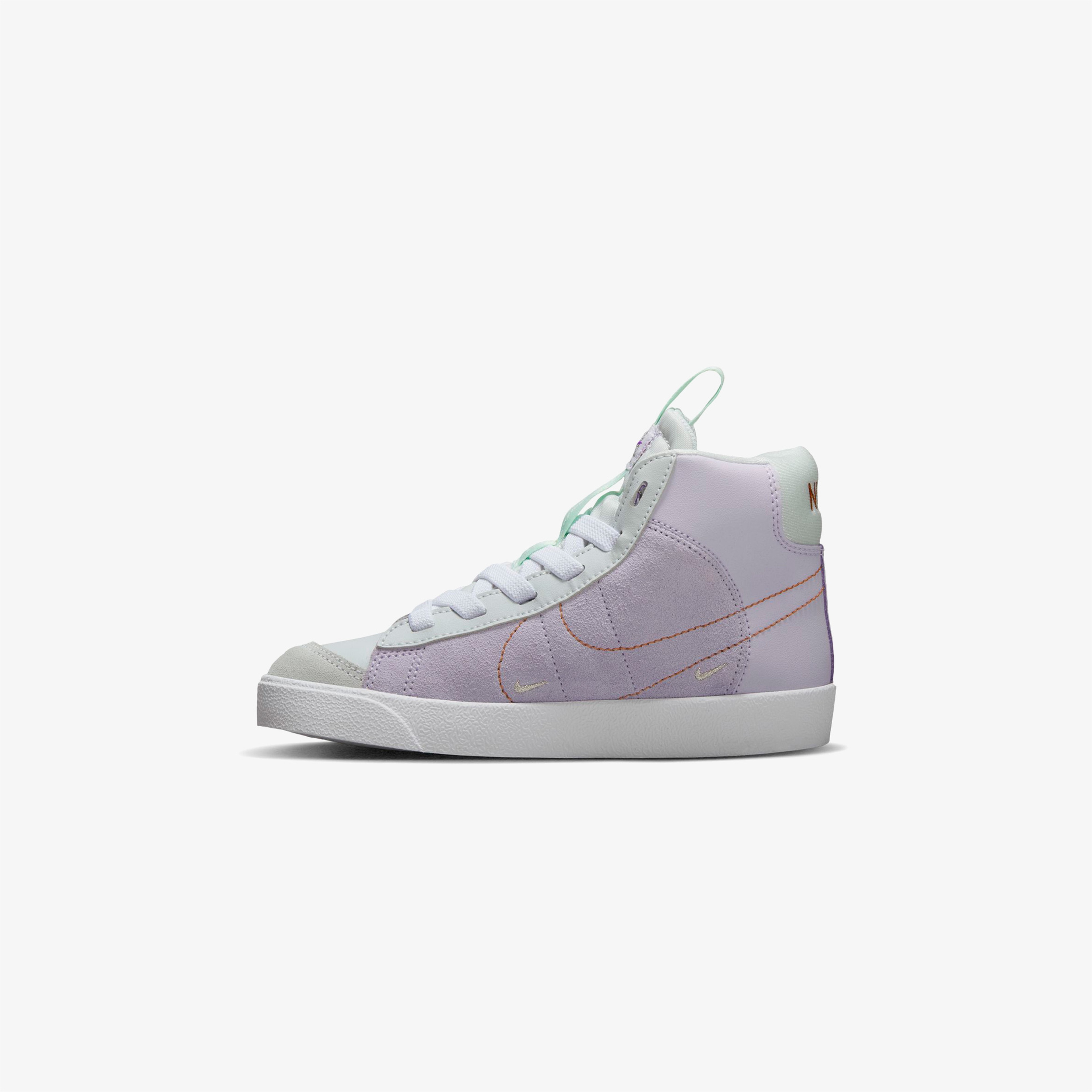 Nike Blazer Mid '77 D Çocuk Mor Spor Ayakkabı