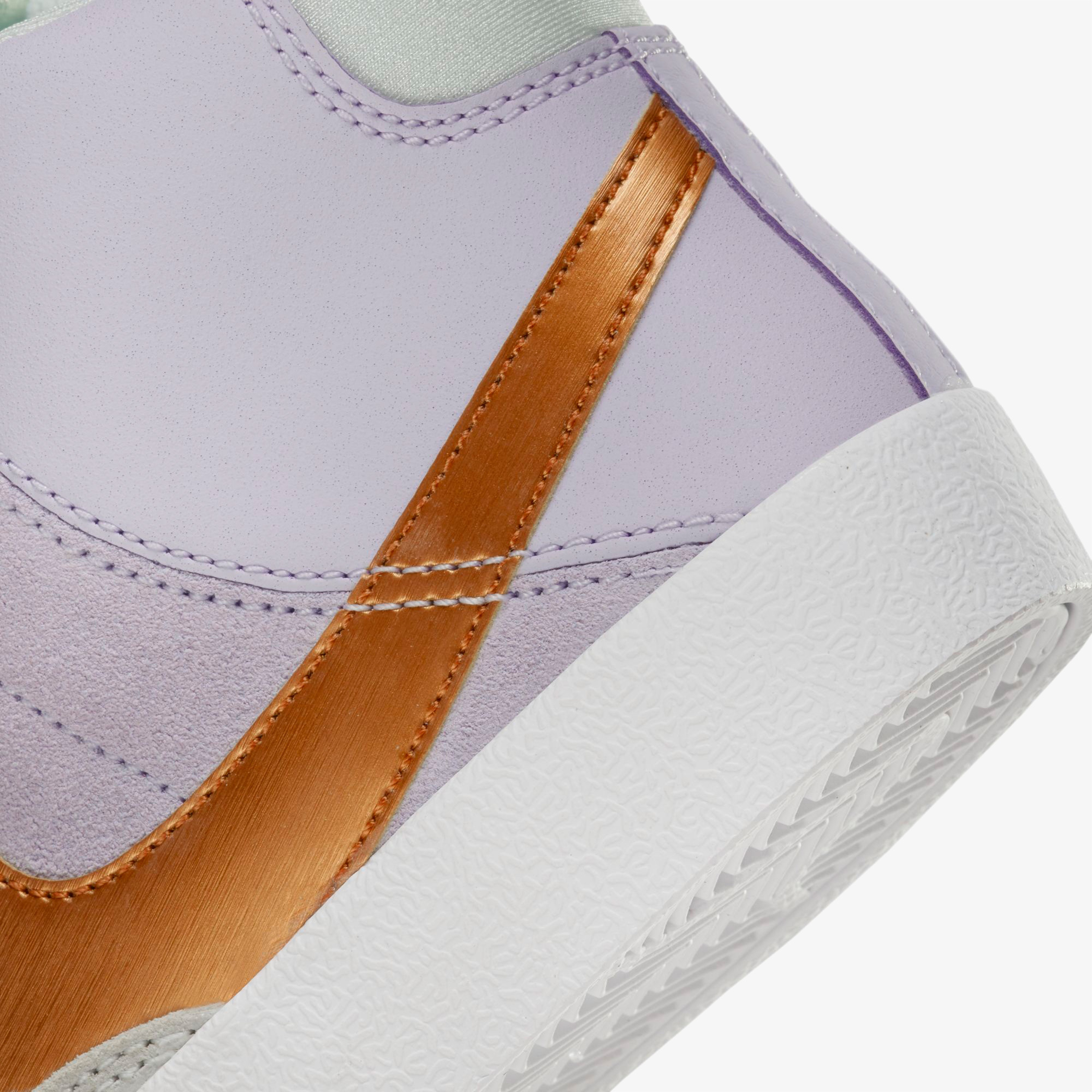 Nike Blazer Mid '77 D Çocuk Mor Spor Ayakkabı