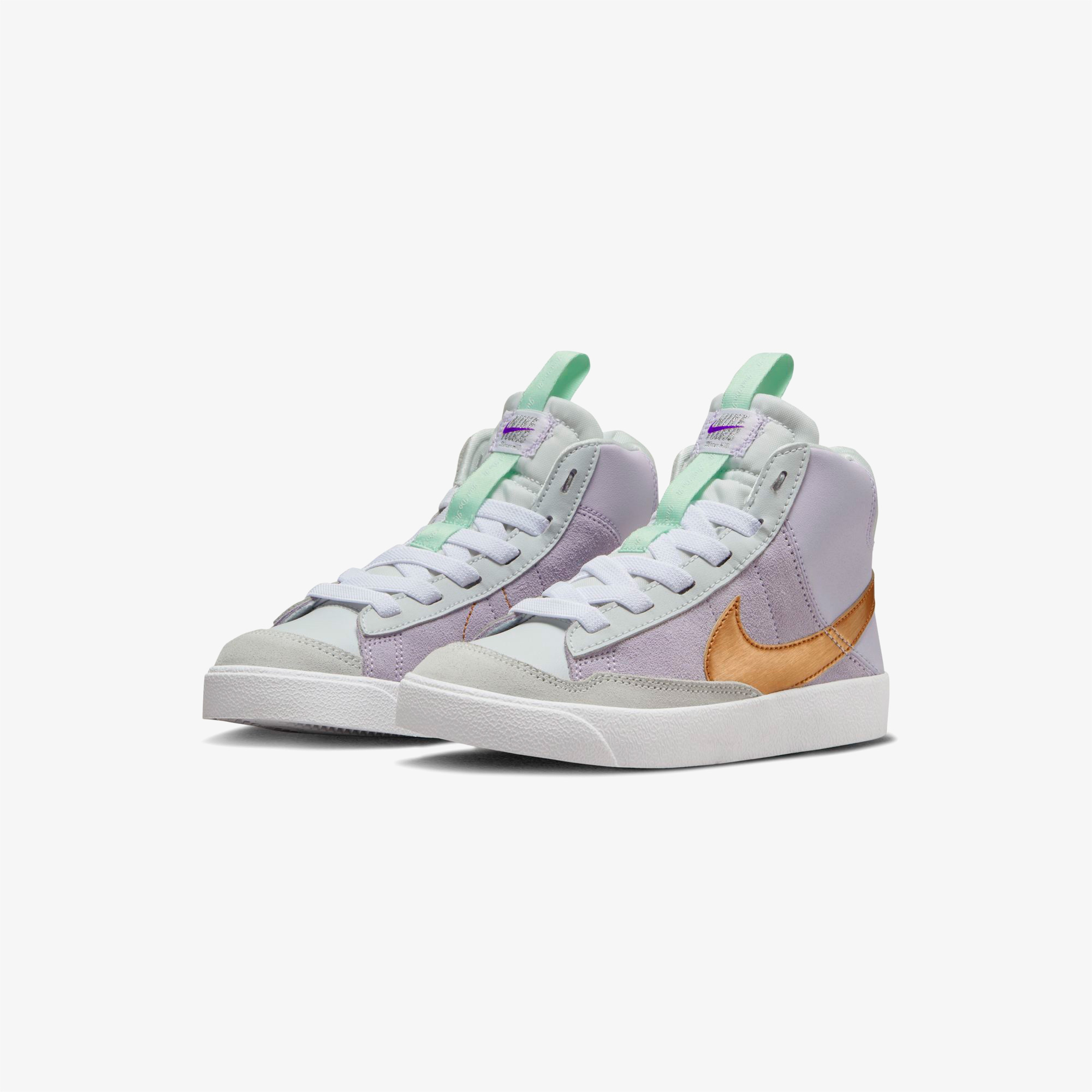 Nike Blazer Mid '77 D Çocuk Mor Spor Ayakkabı