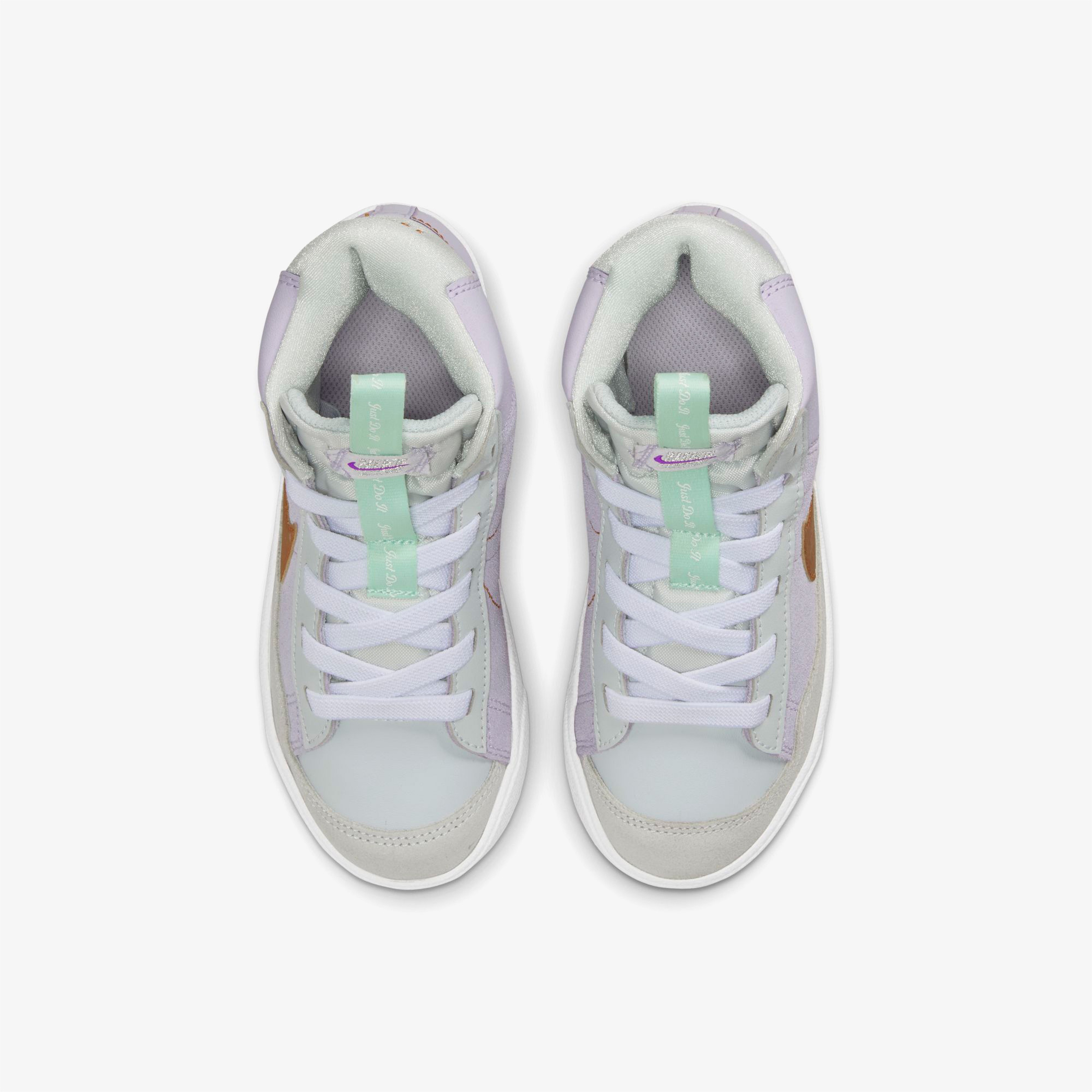 Nike Blazer Mid '77 D Çocuk Mor Spor Ayakkabı