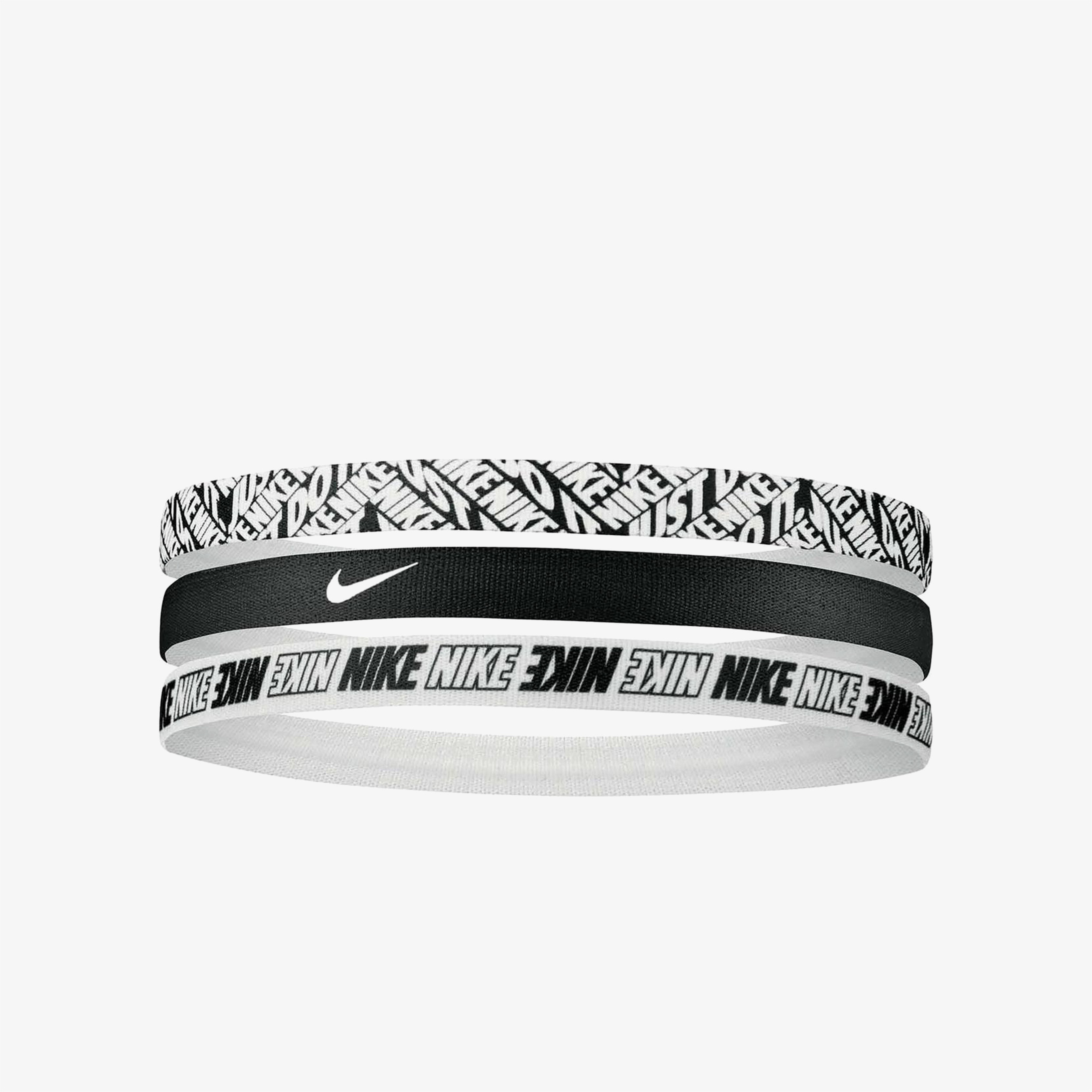 Nike Printed 3' Unisex Siyah Saç Bandı