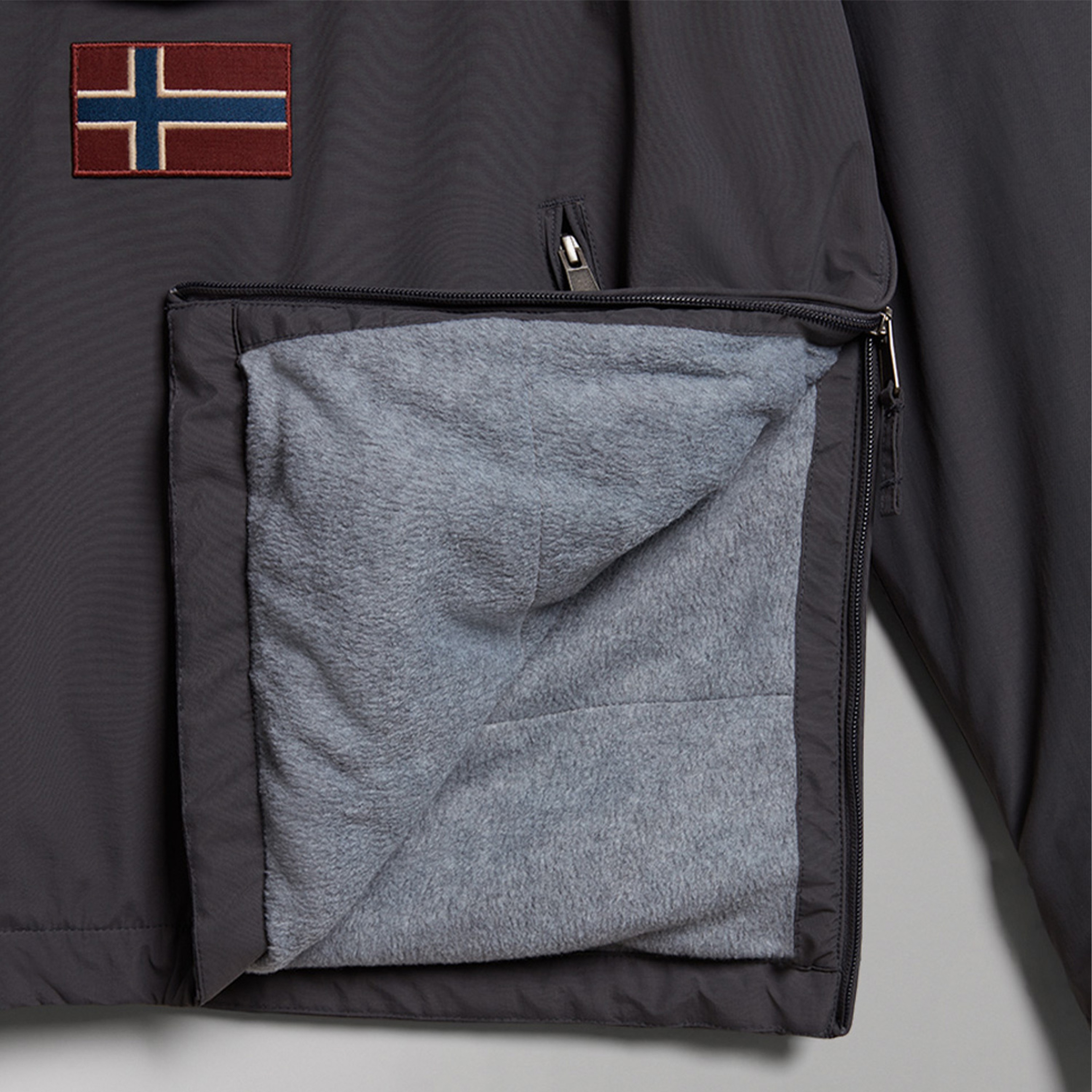 Napapijri Rainforest Pocket 2 Erkek Gri Ceket