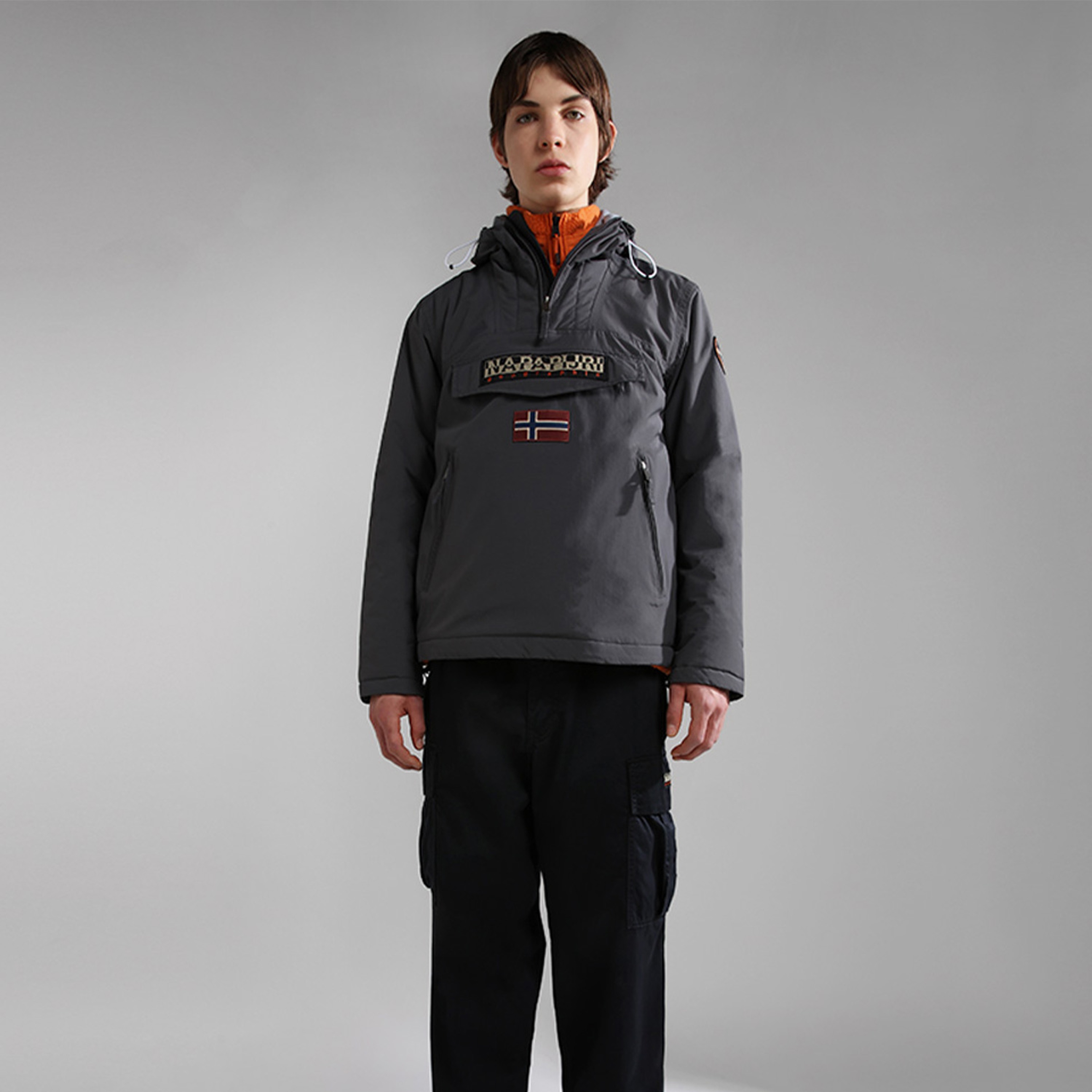 Napapijri Rainforest Pocket 2 Erkek Gri Ceket