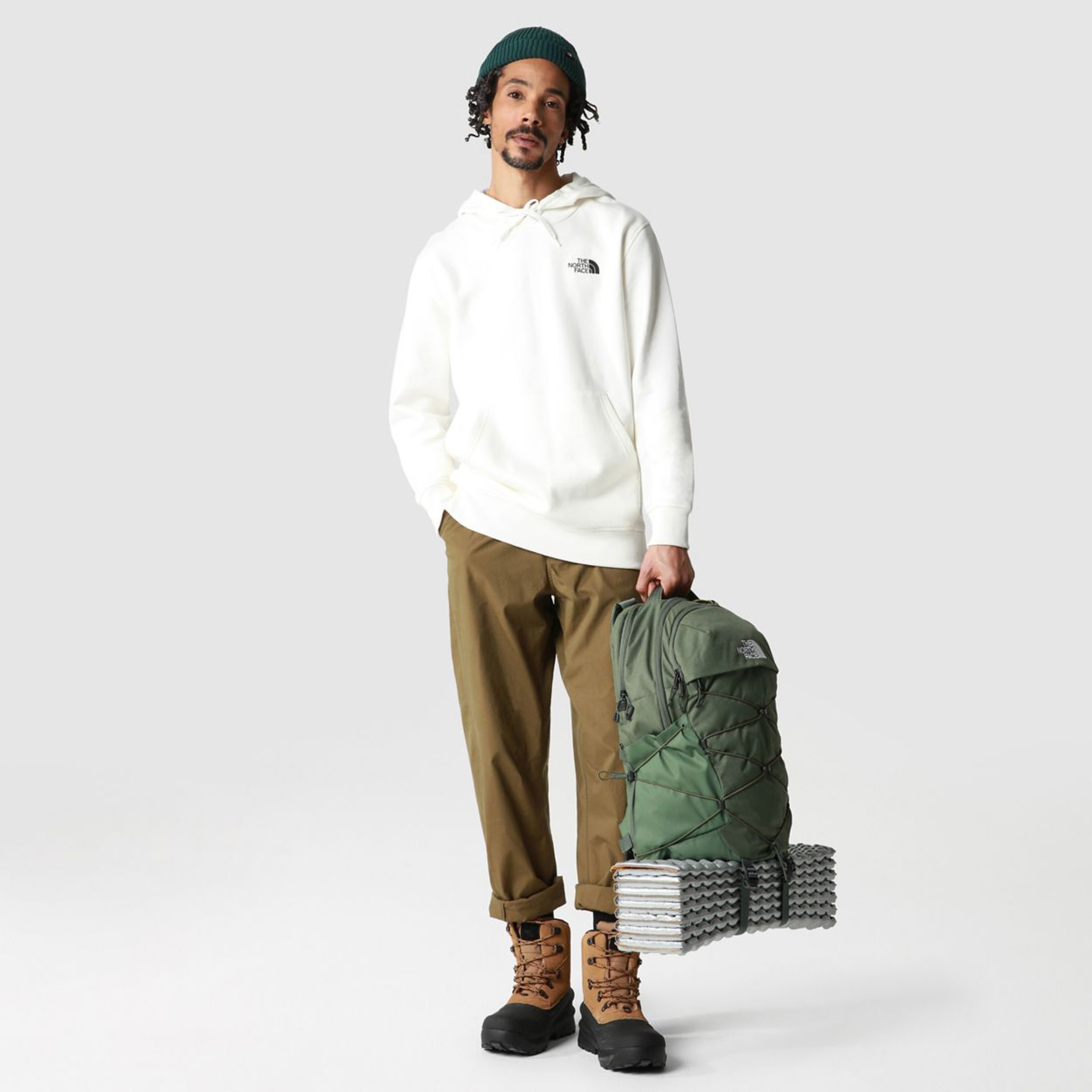 The North Face Seasonal Graphic Erkek Beyaz Hoodie