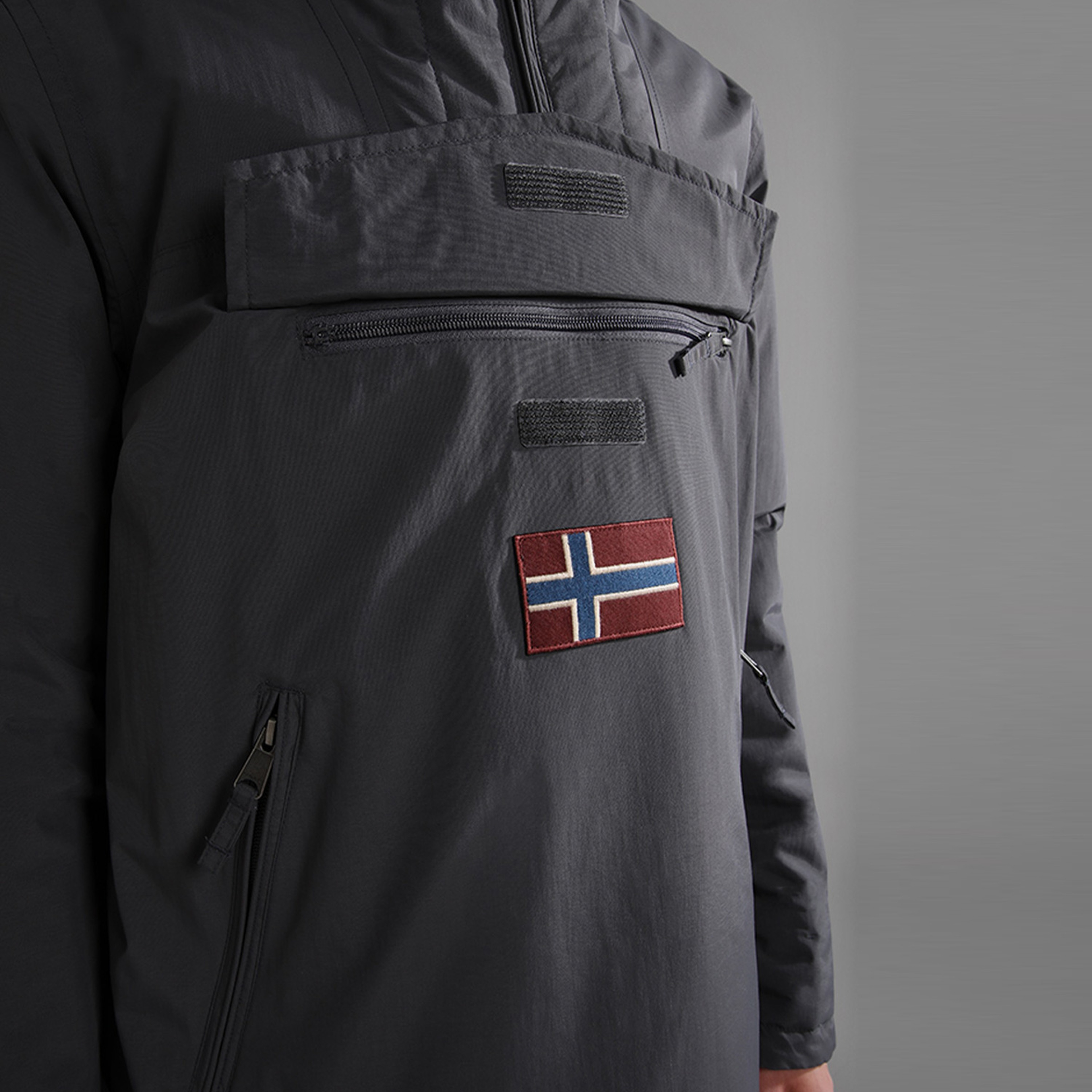 Napapijri Rainforest Pocket 2 Erkek Gri Ceket