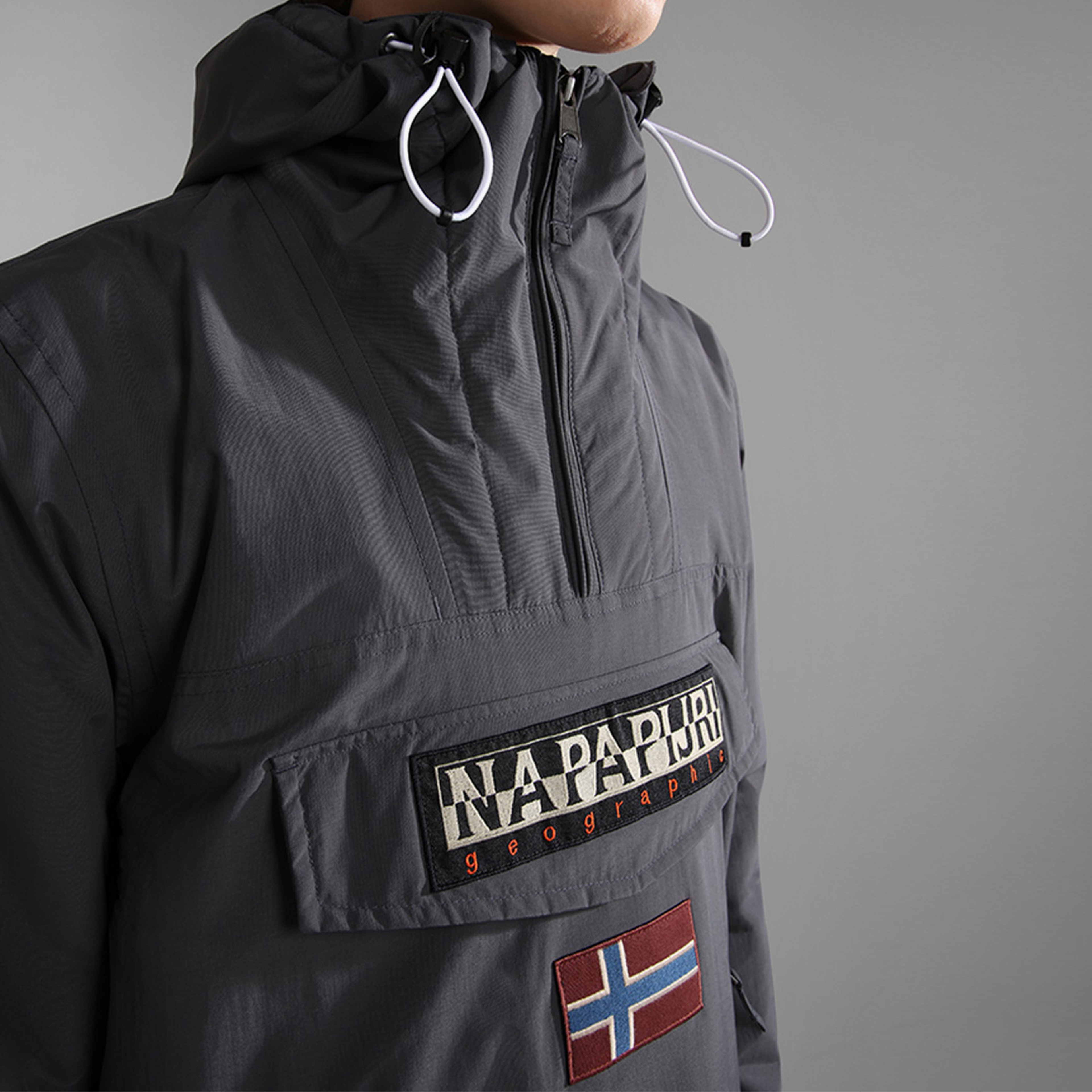 Napapijri Rainforest Pocket 2 Erkek Gri Ceket