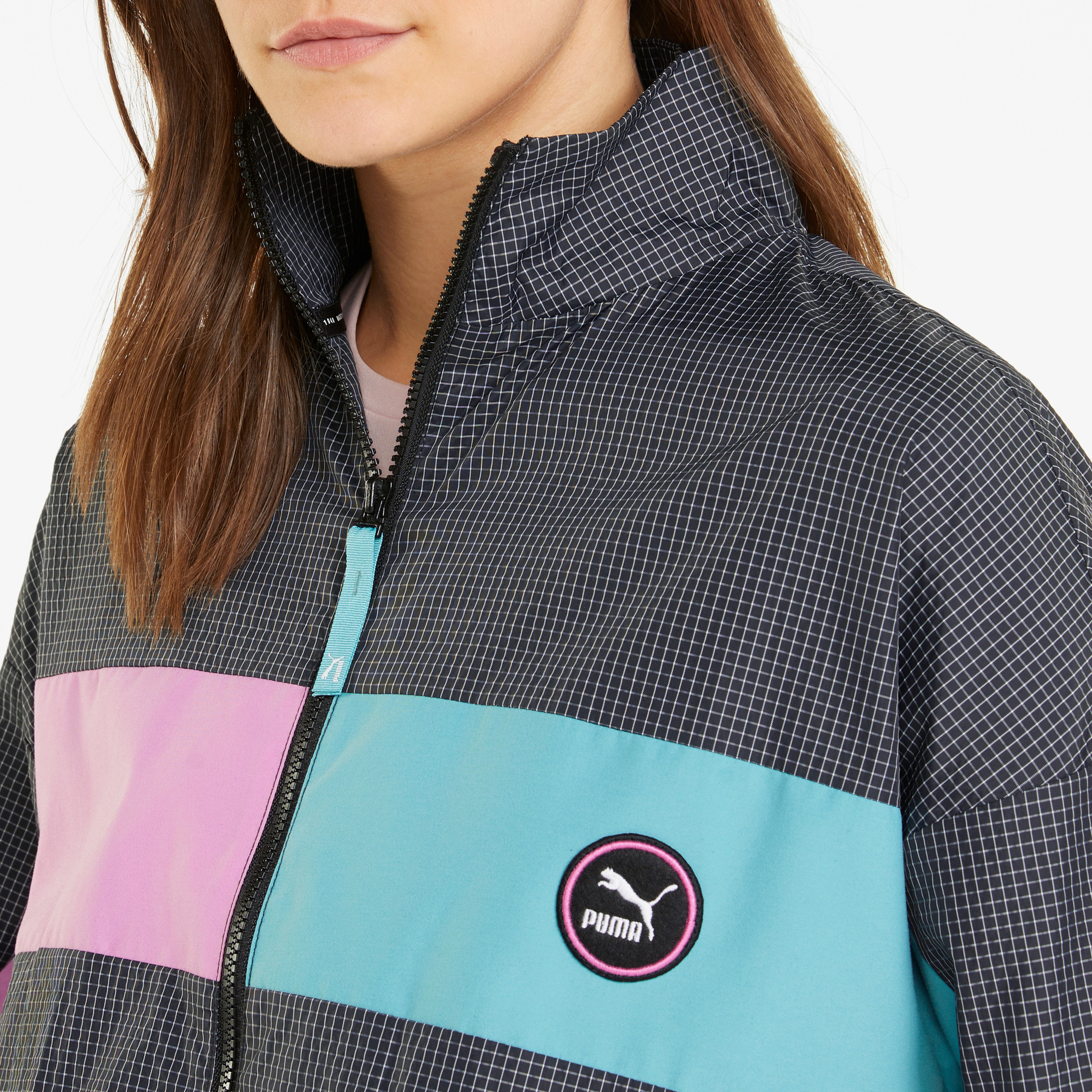 Puma Sportstyle Prime Kadın Gri Eşofman Üstü