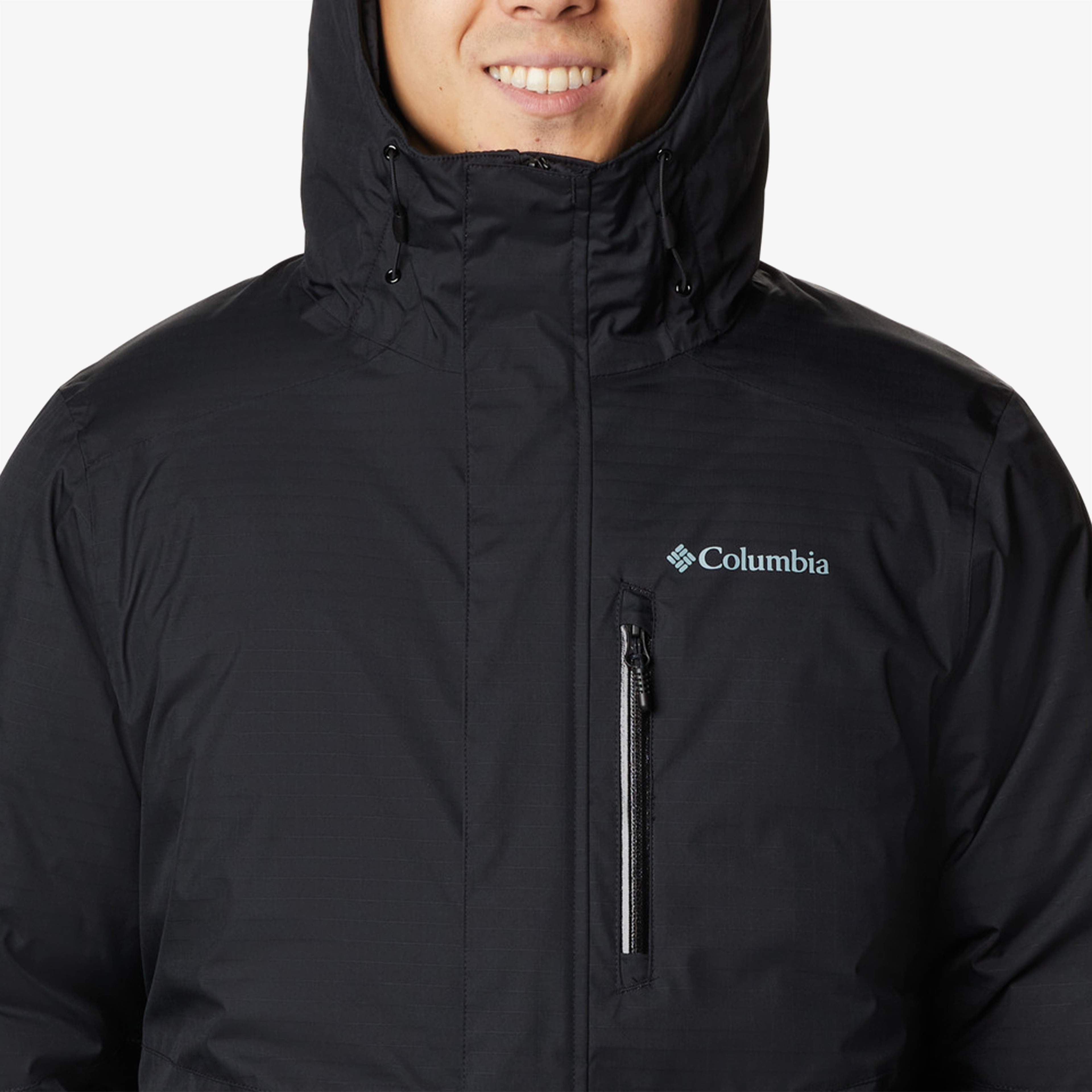Columbia Oak Harbor Insulated Erkek Siyah Mont