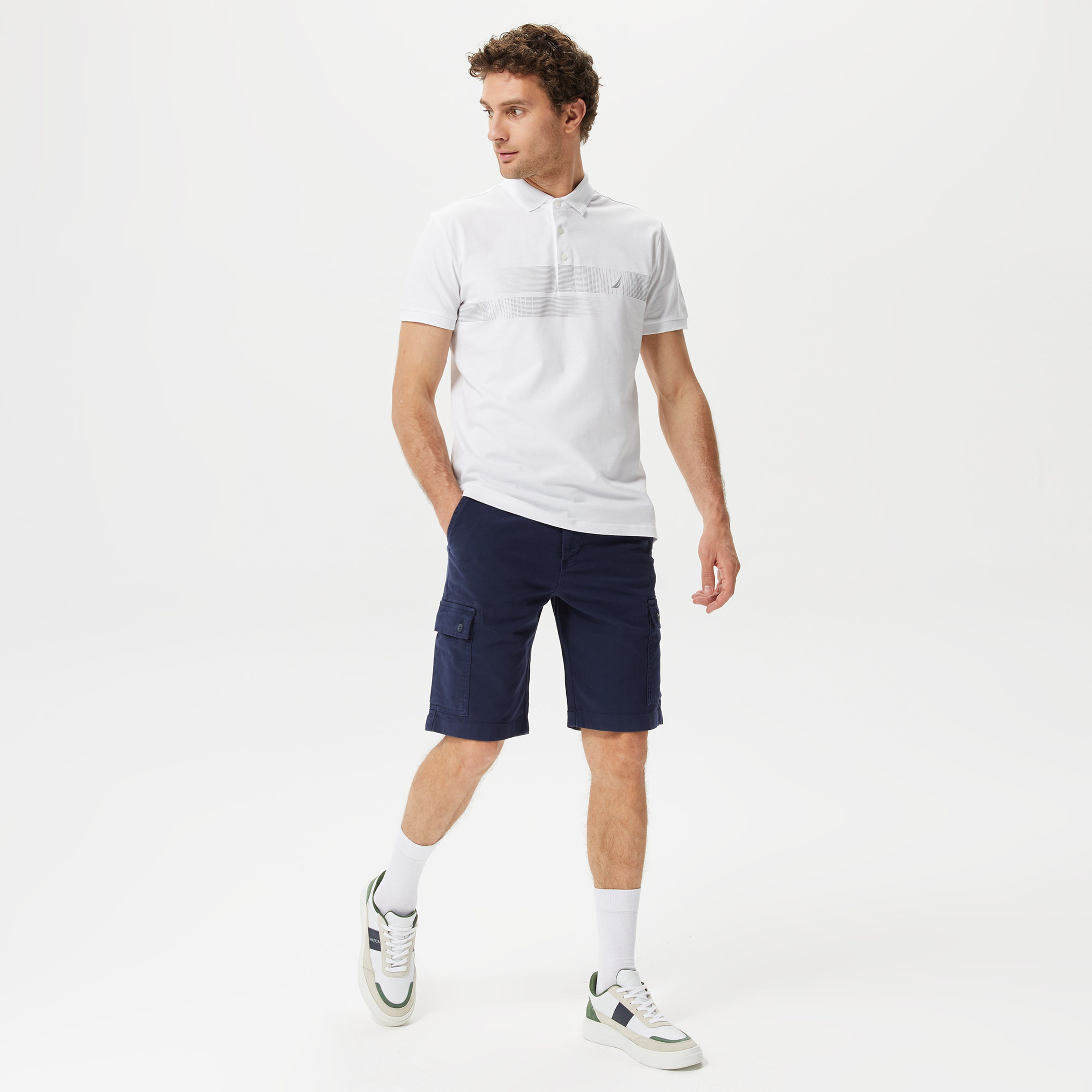 Nautica Erkek Lacivert Bermuda Şort