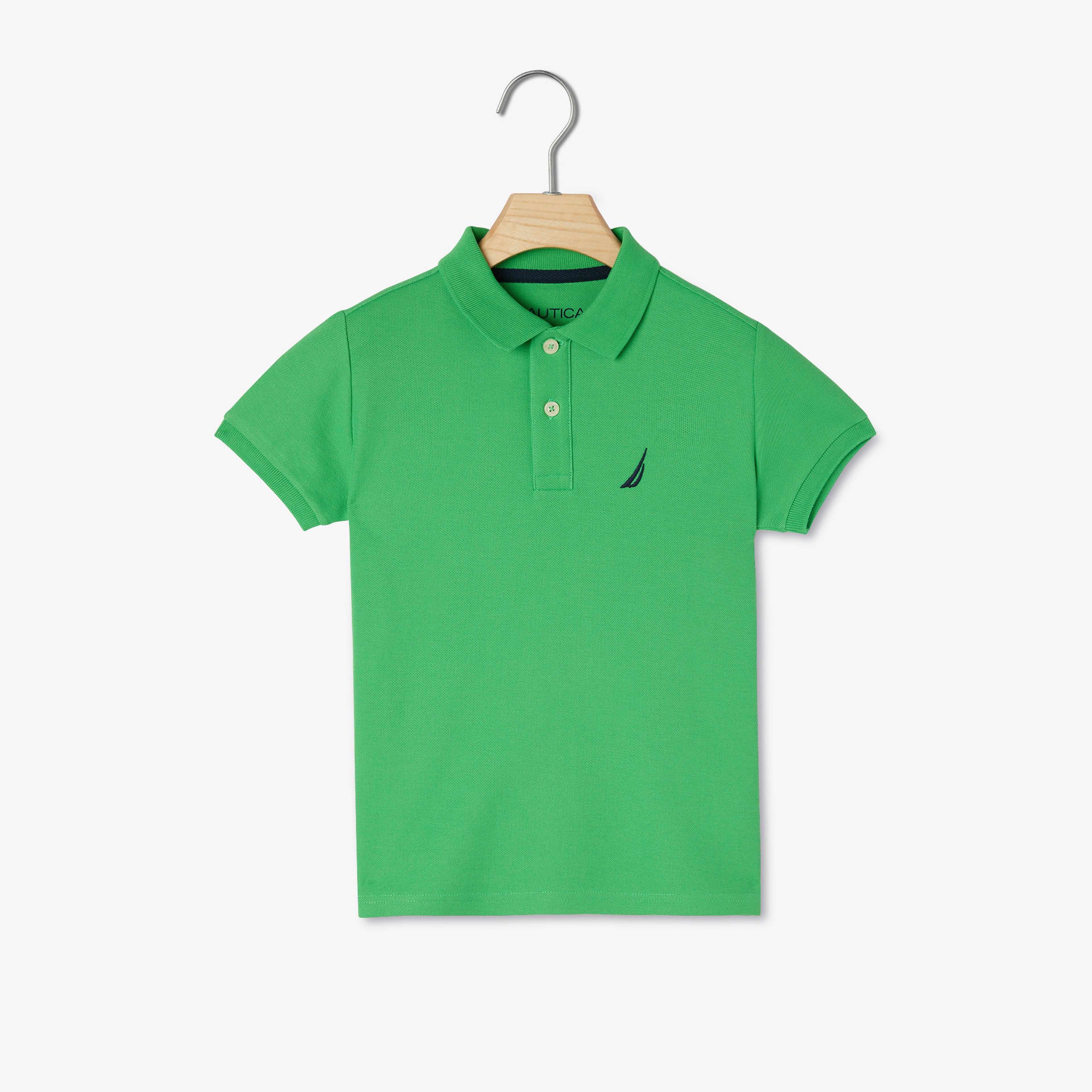 Nautica Erkek Çocuk Yeşil Kısa Kollu Polo Yaka T-Shirt